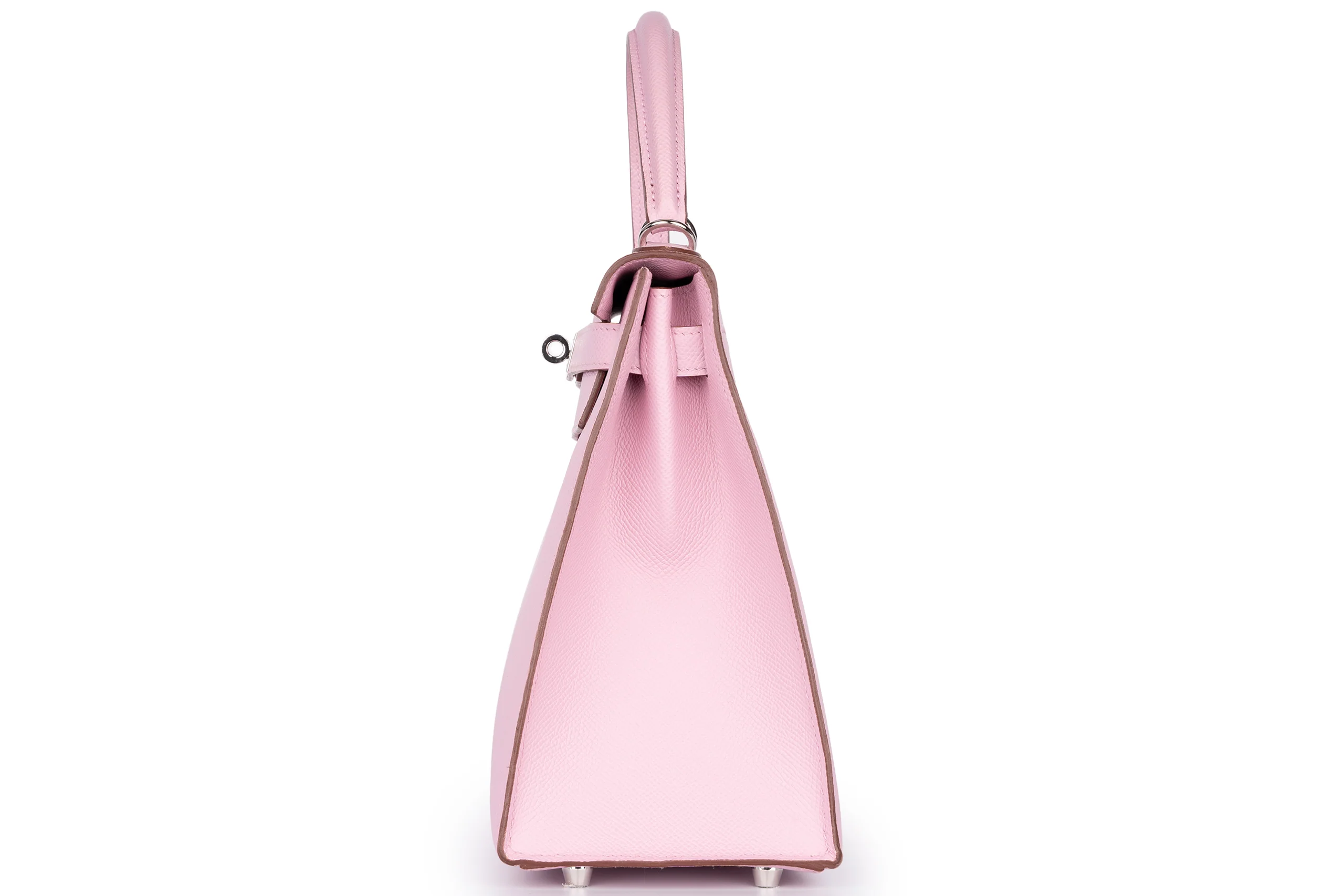 Hermès Kelly 28 Mauve Sylvest PHW - Image 3