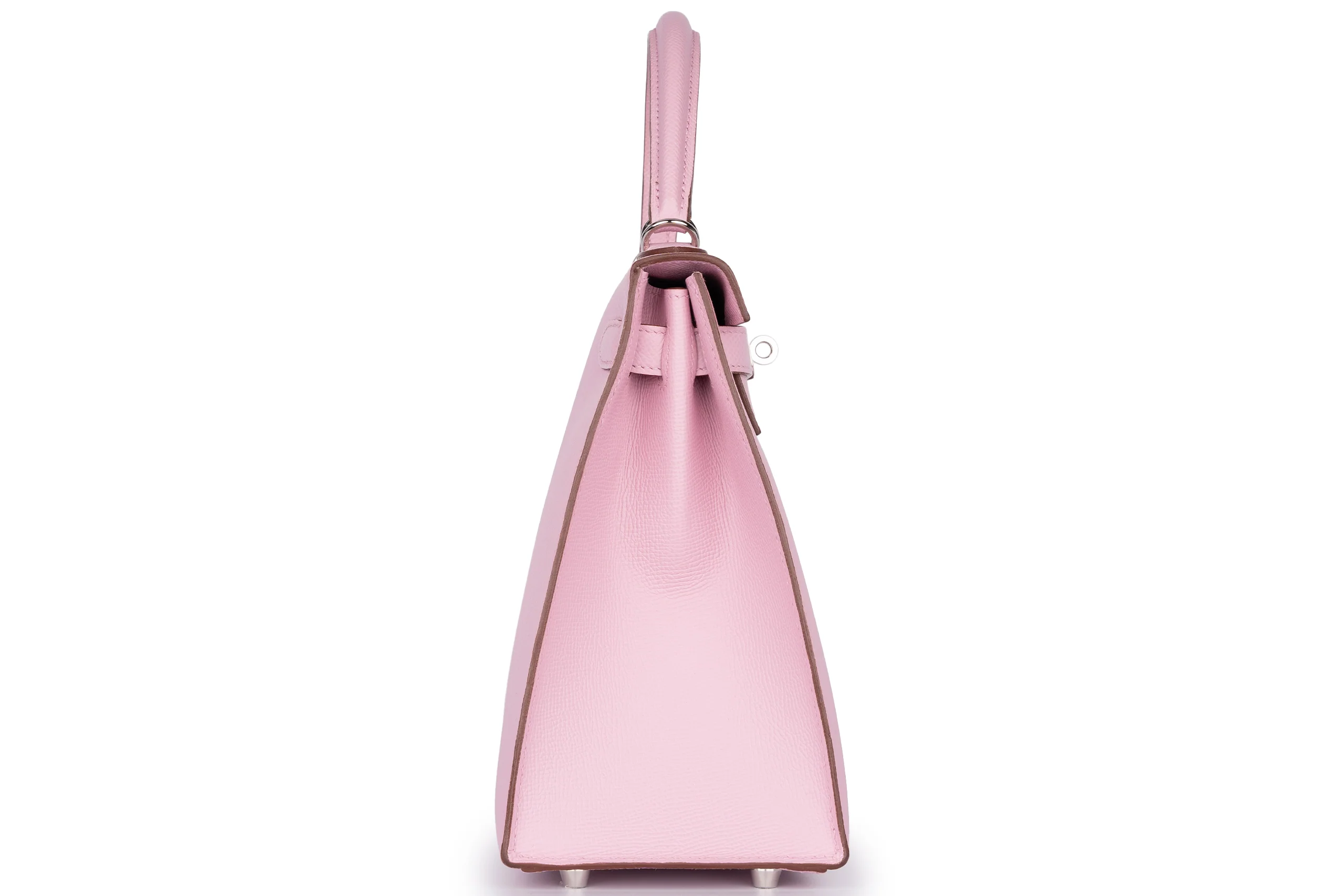 Hermès Kelly 28 Mauve Sylvest PHW - Image 5