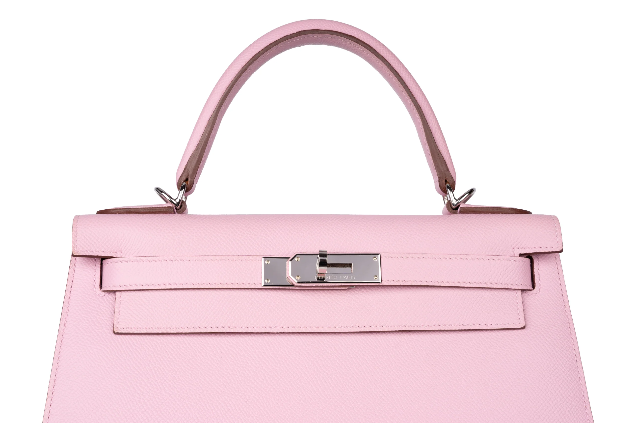 Hermès Kelly 28 Mauve Sylvest PHW - Image 7
