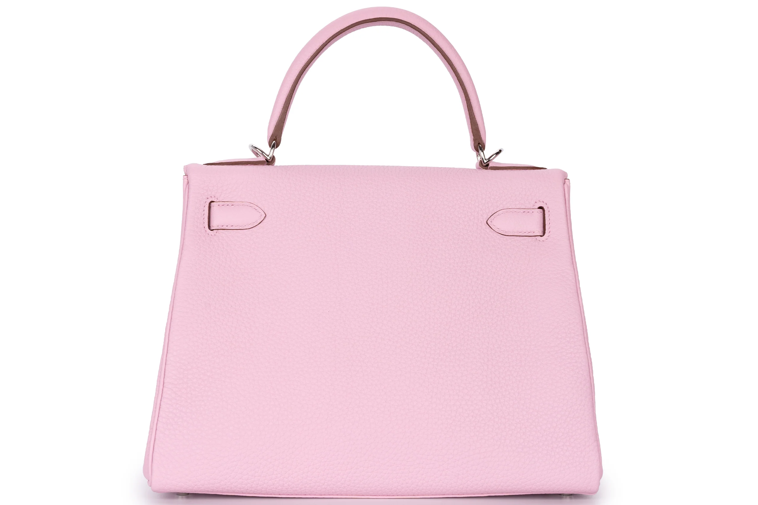 Hermès Kelly 28 Retourne Clemence Mauve Sylvestre PHW - Image 4