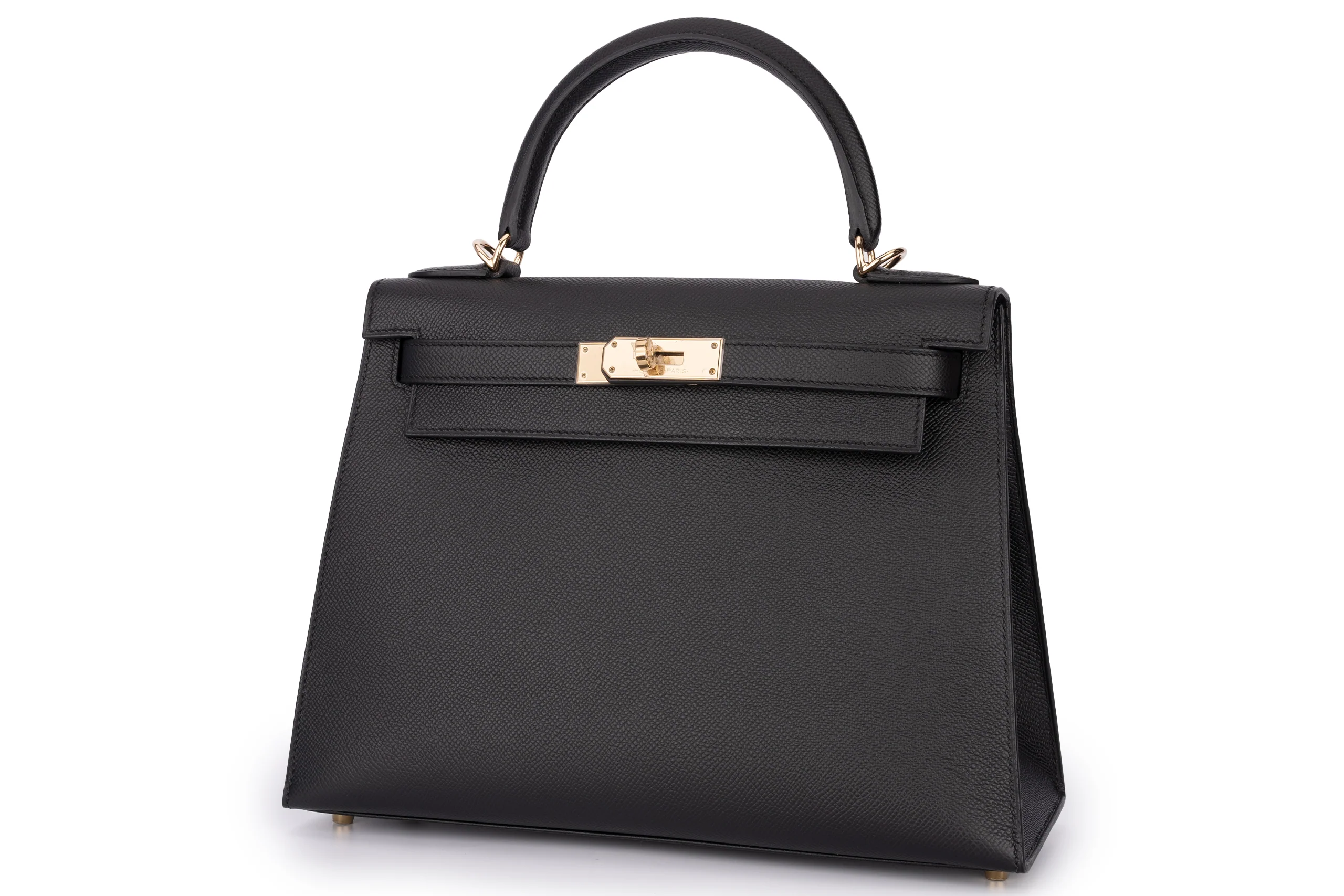 Hermès Kelly 28 Sellier Epsom Black PBHW - Image 2