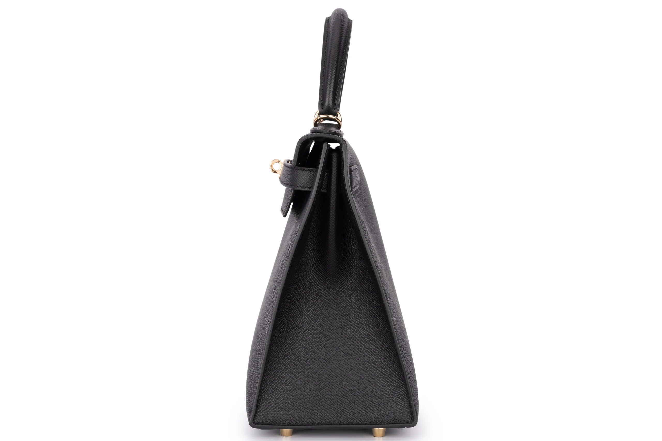 Hermès Kelly 28 Sellier Epsom Black PBHW - Image 3