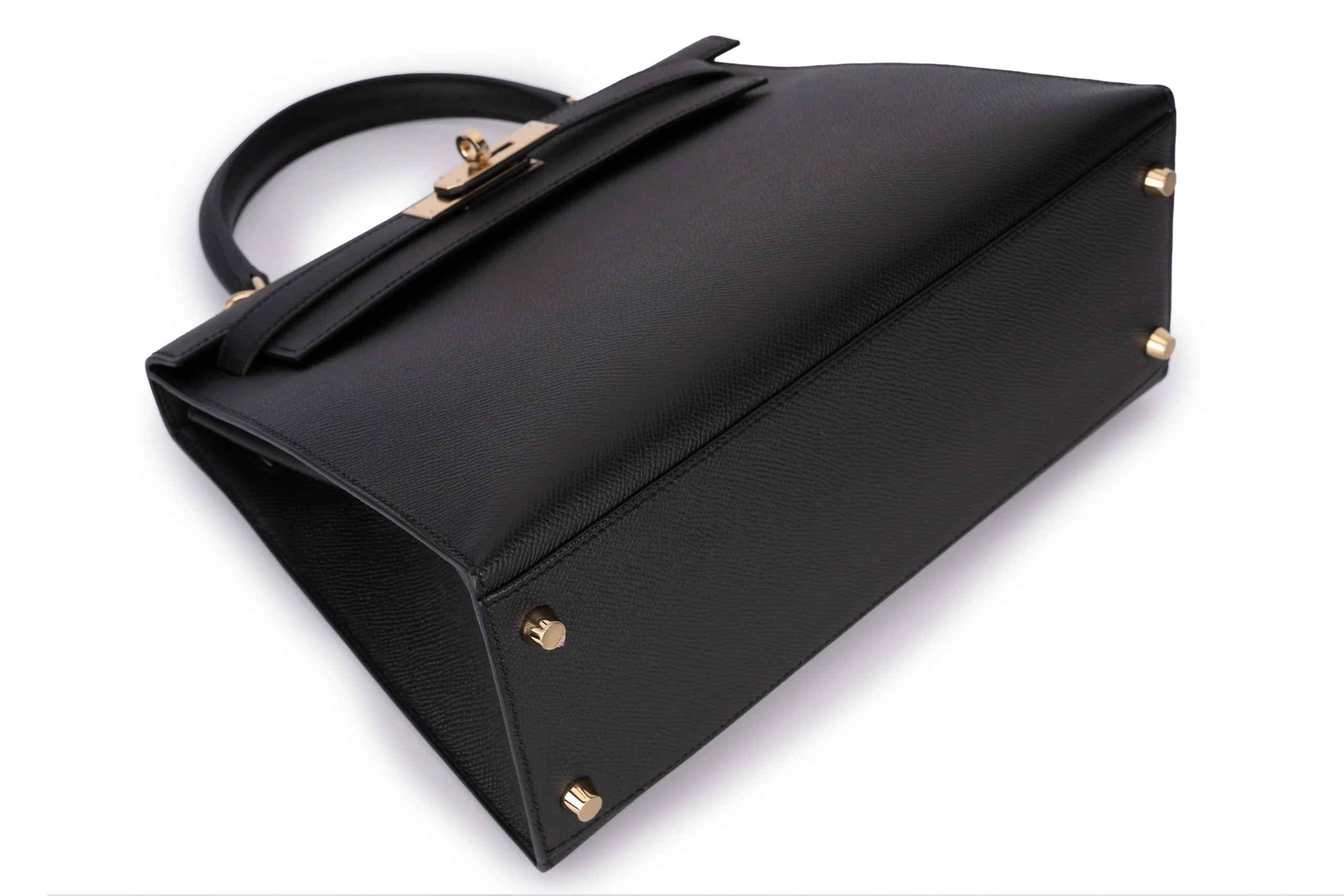 Hermès Kelly 28 Sellier Epsom Black PBHW - Image 9