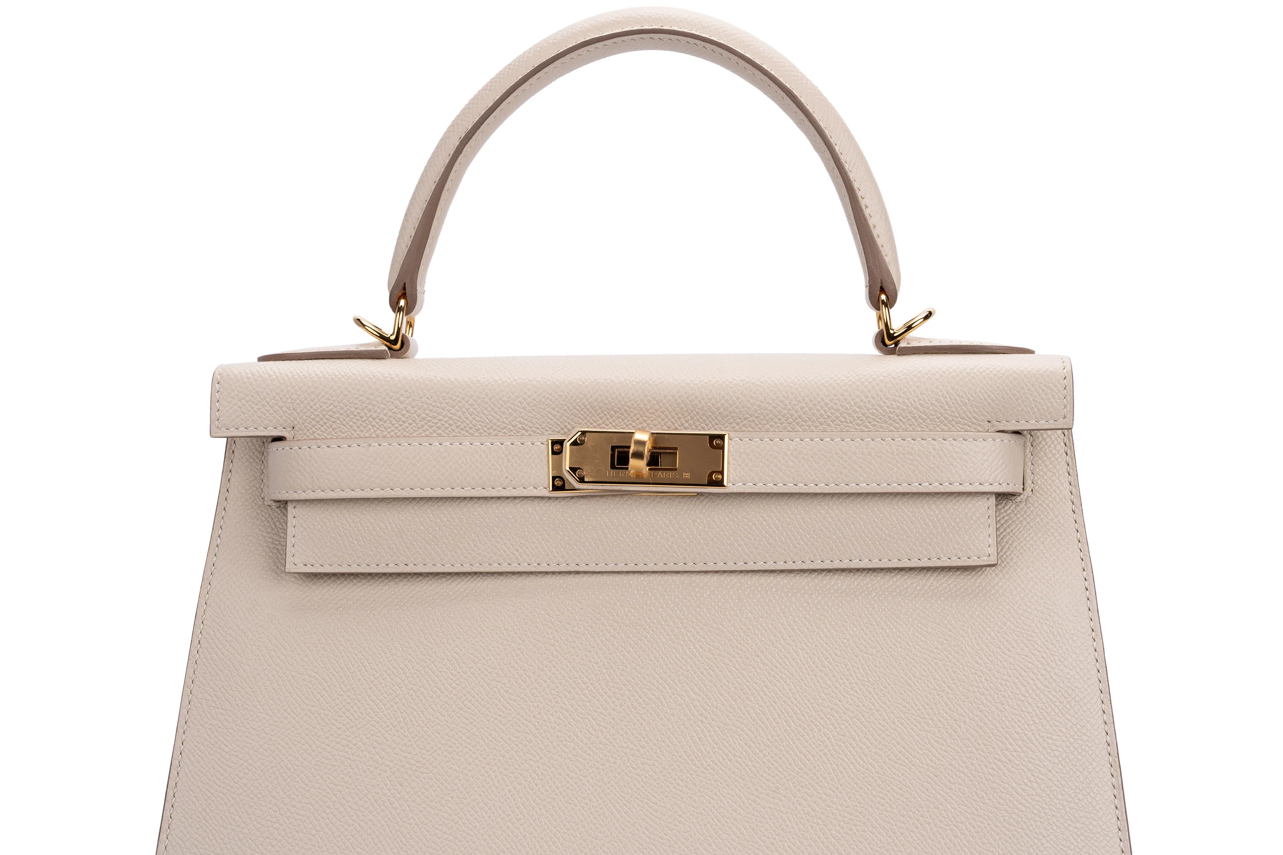 Hermès Kelly 28 Sellier Epsom Craie GHW - Image 6