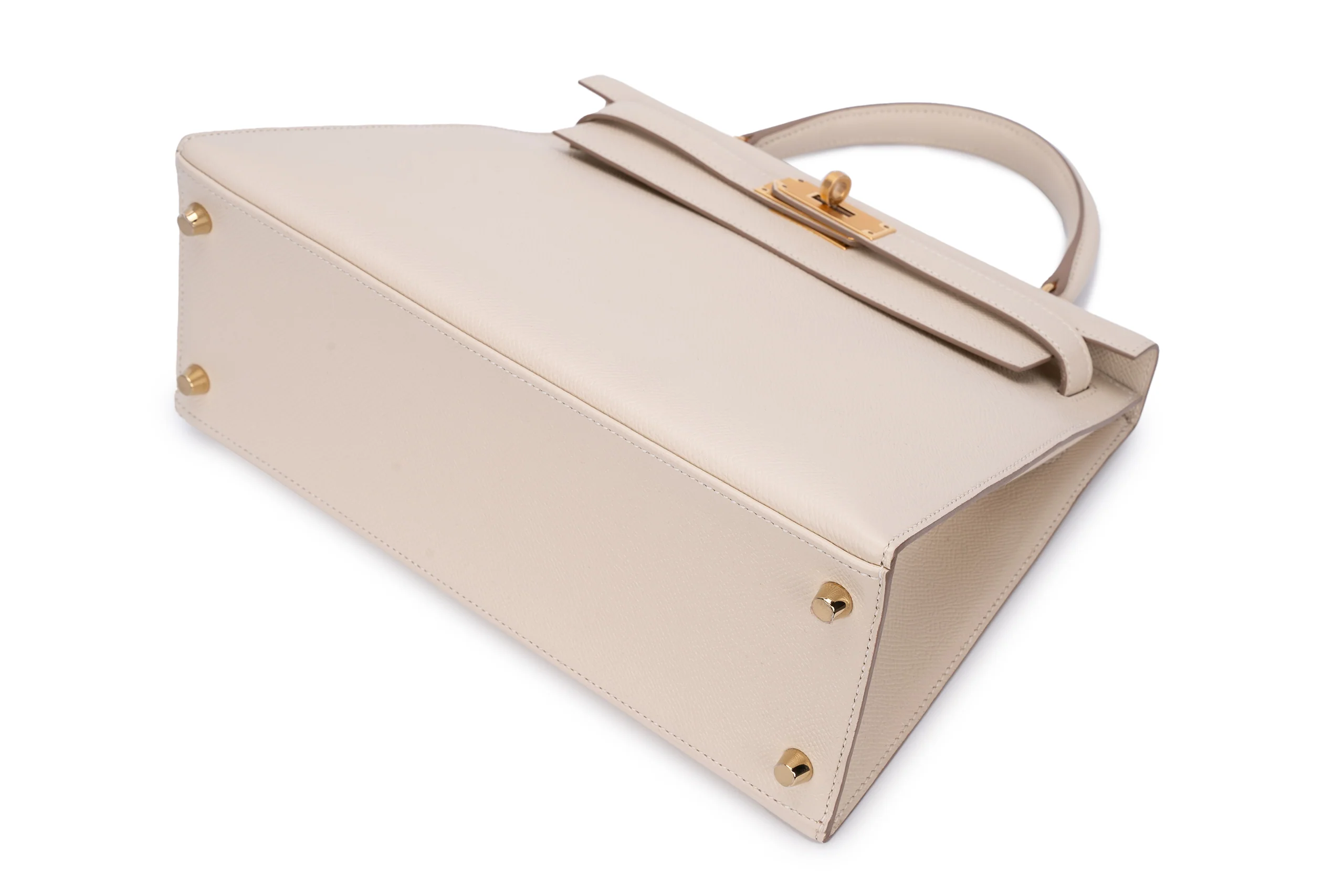 Hermès Kelly 28 Sellier Epsom Craie GHW - Image 7