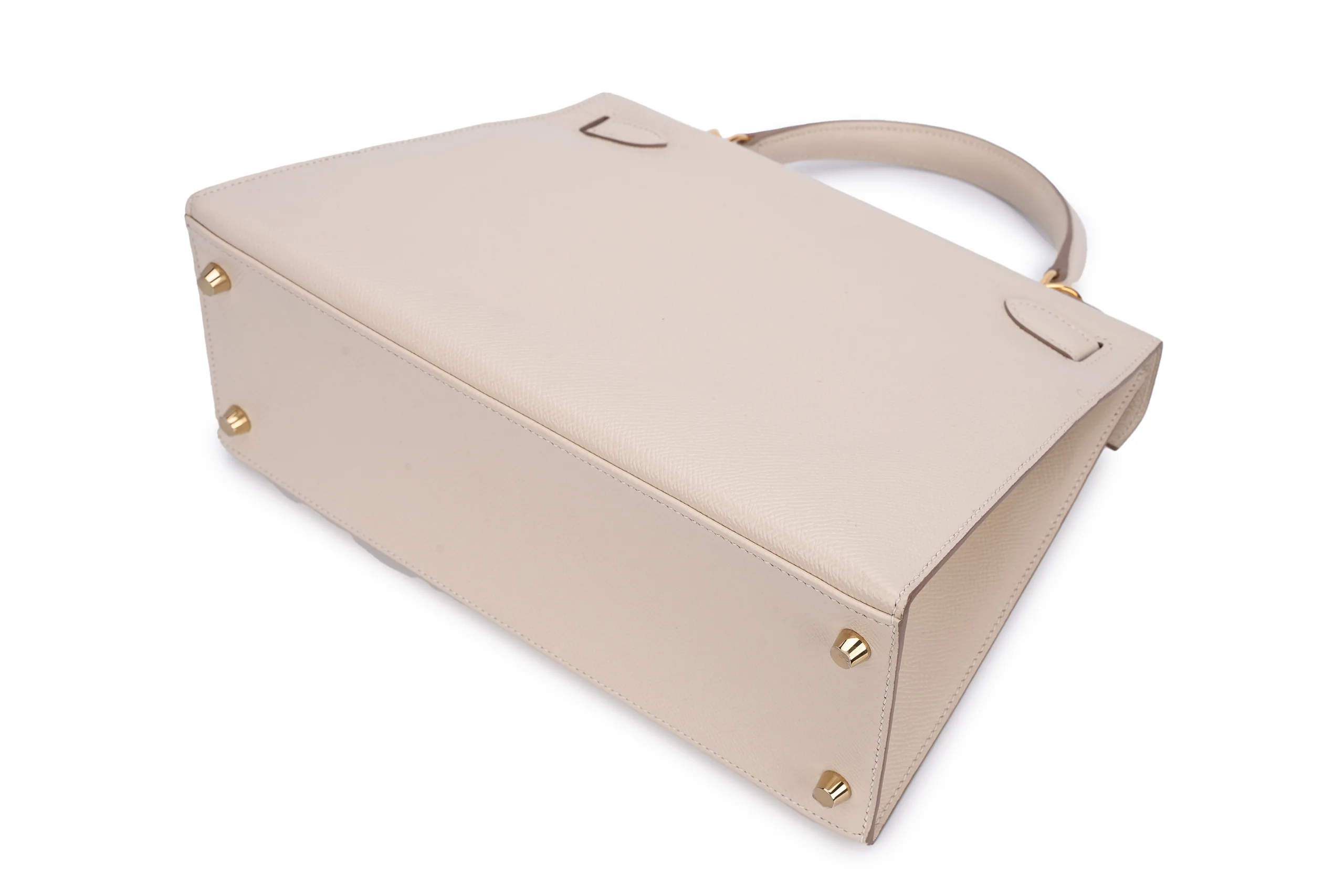 Hermès Kelly 28 Sellier Epsom Craie GHW - Image 9