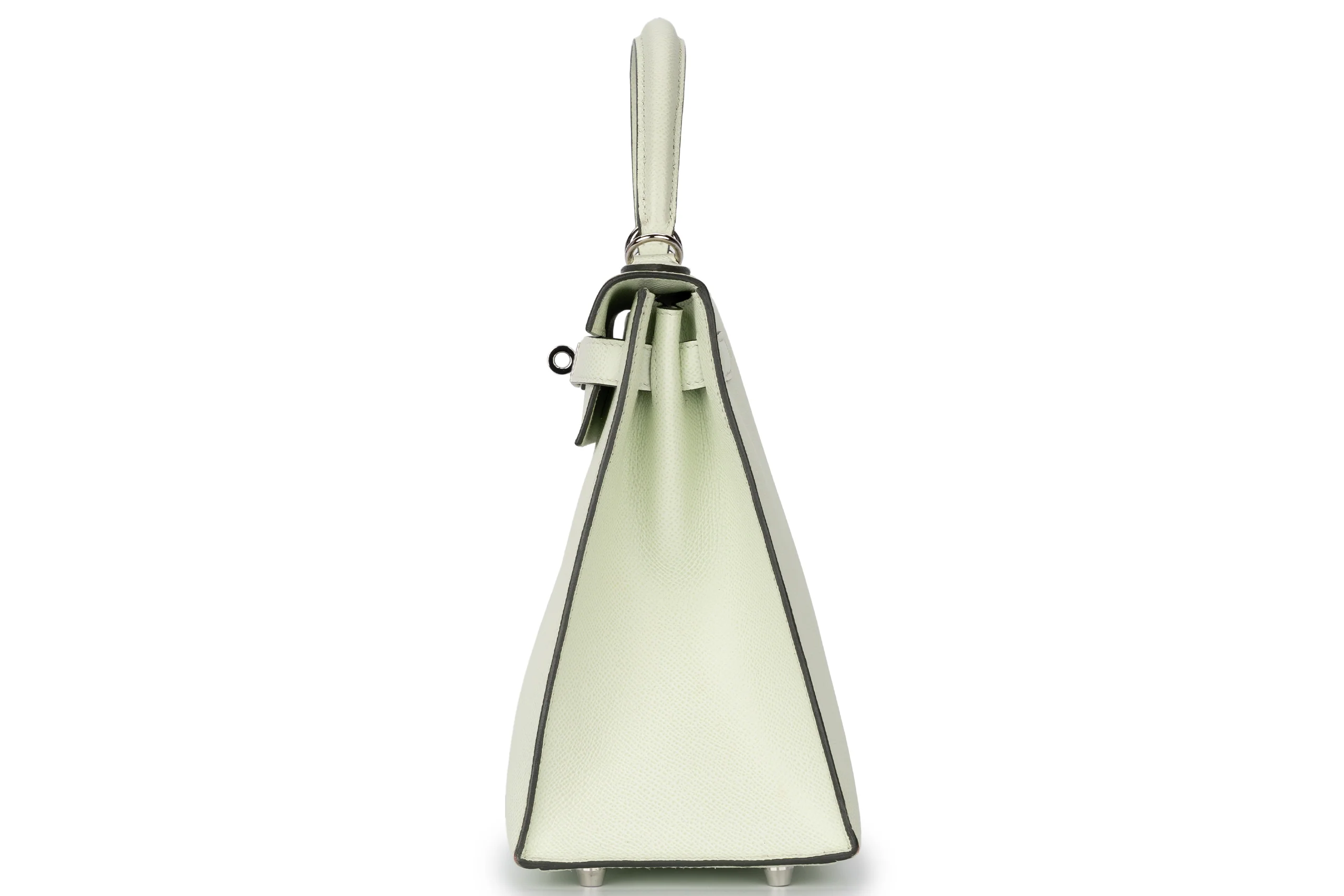Hermès Kelly 28 Sellier Epsom Vert Fizz PHW B Stamp - Image 3