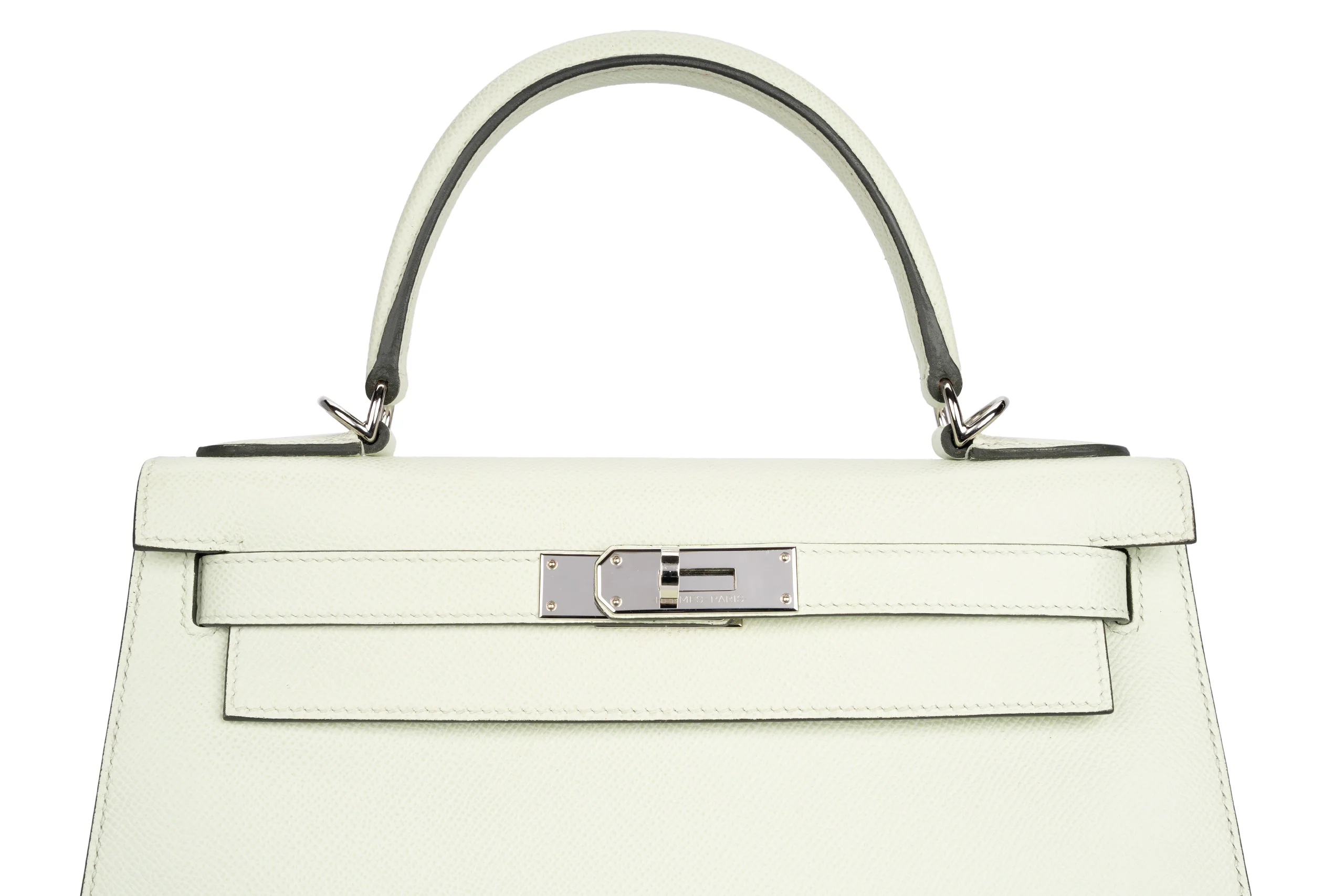 Hermès Kelly 28 Sellier Epsom Vert Fizz PHW B Stamp - Image 7