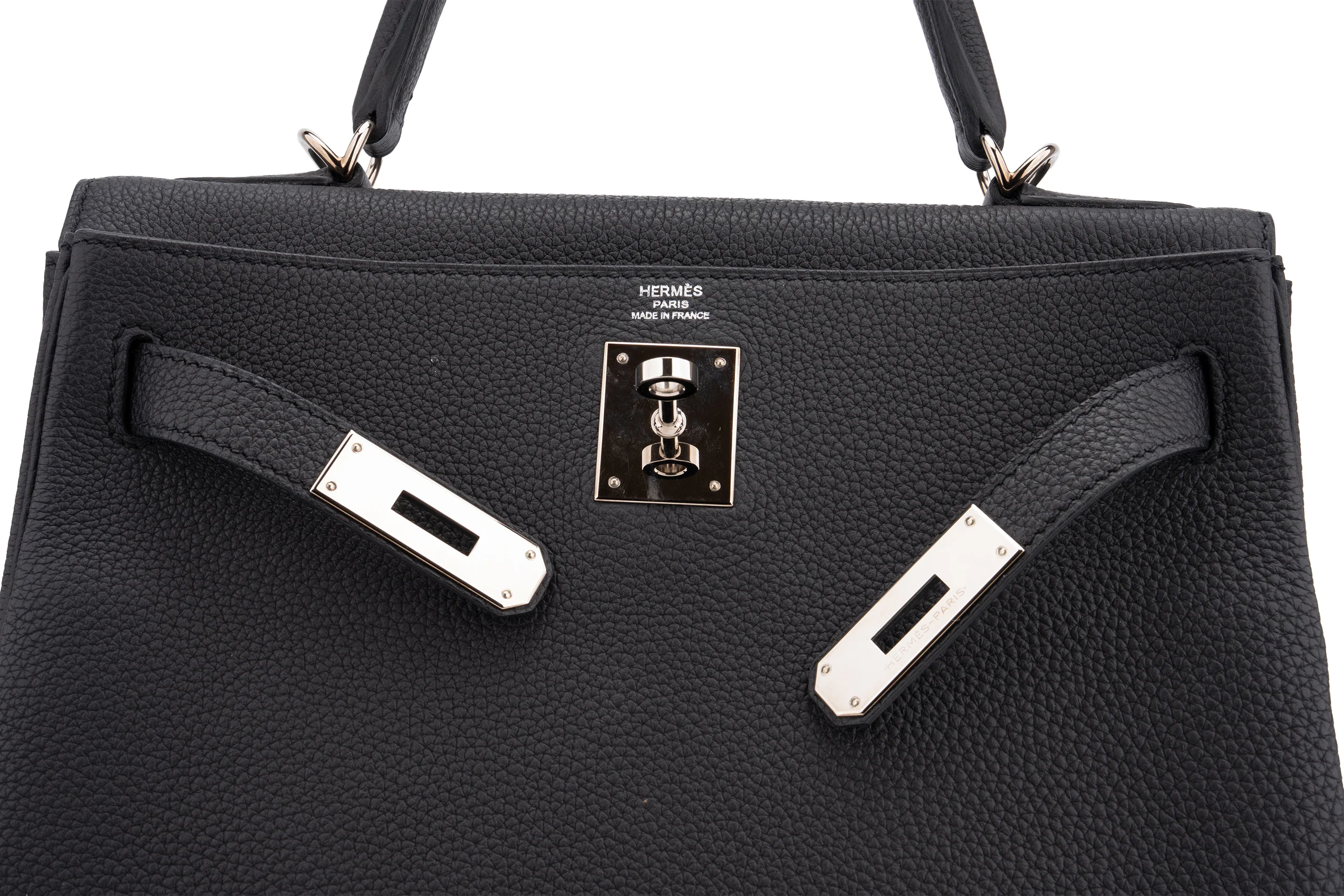 Hermès Kelly 28		Togo	Black	PHW - Image 9