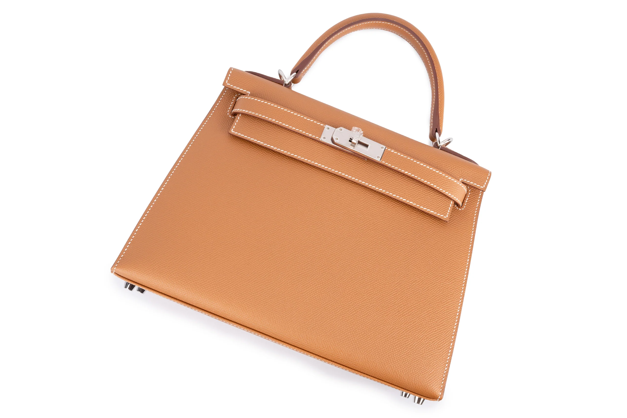 Hermès Kelly 28	Veau	Epsom	Gold	PHW - Image 8