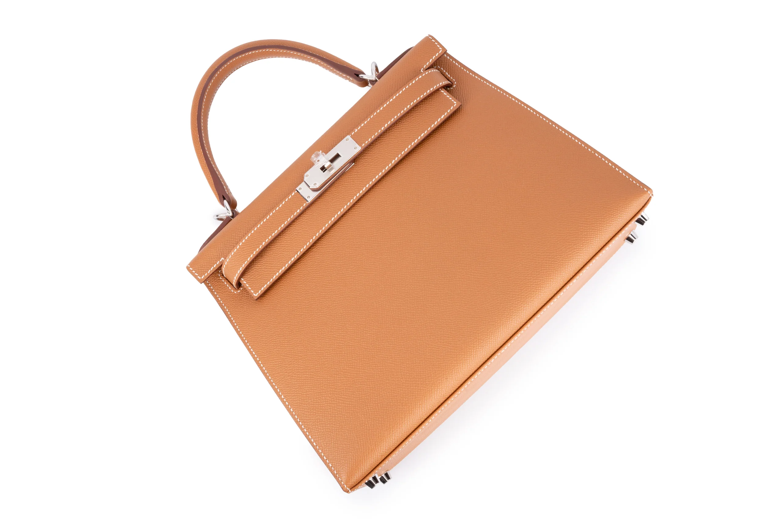 Hermès Kelly 28	Veau	Epsom	Gold	PHW - Image 9
