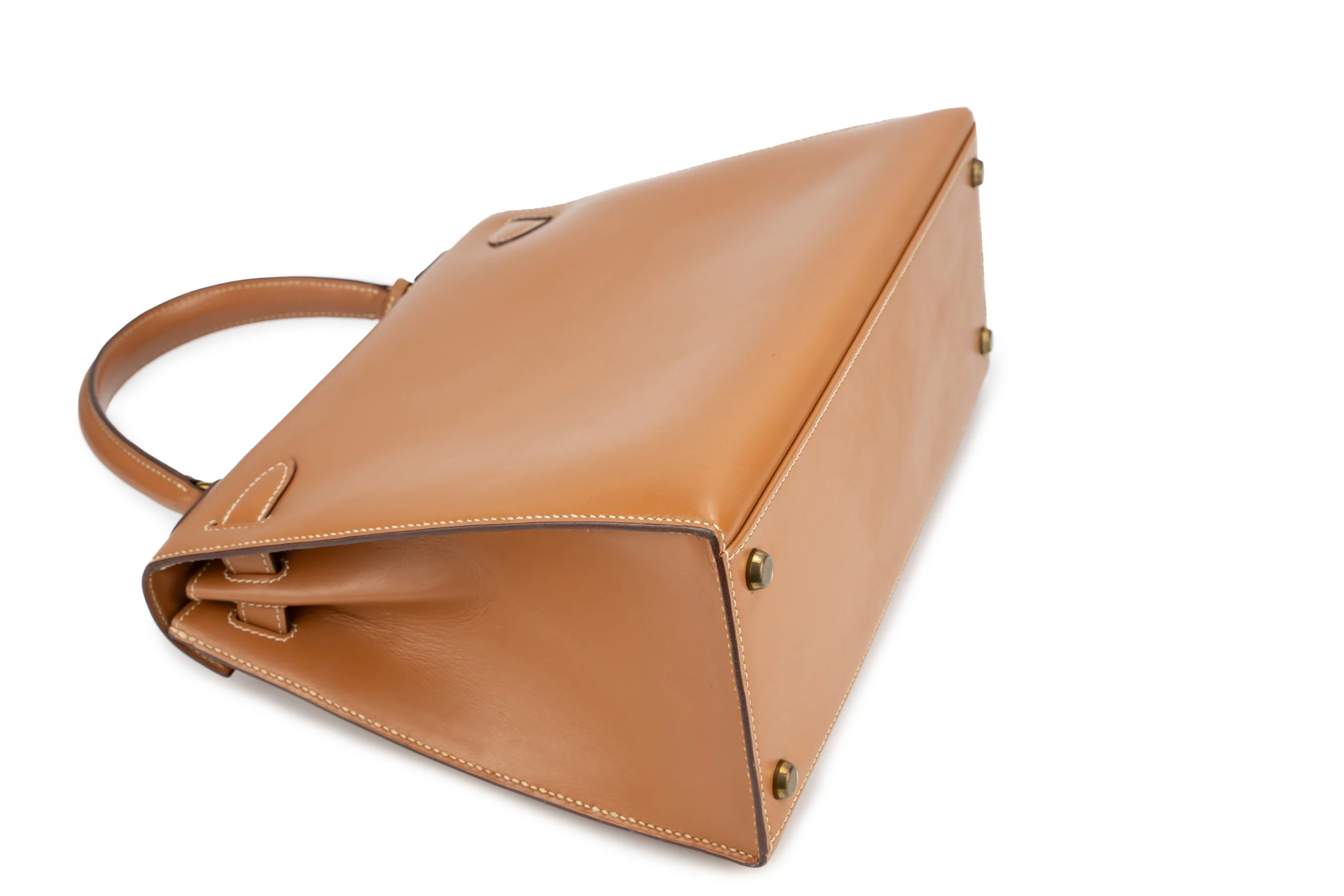 Hermès Kelly 28 Vintage Chamonix Natural GHW - Image 12