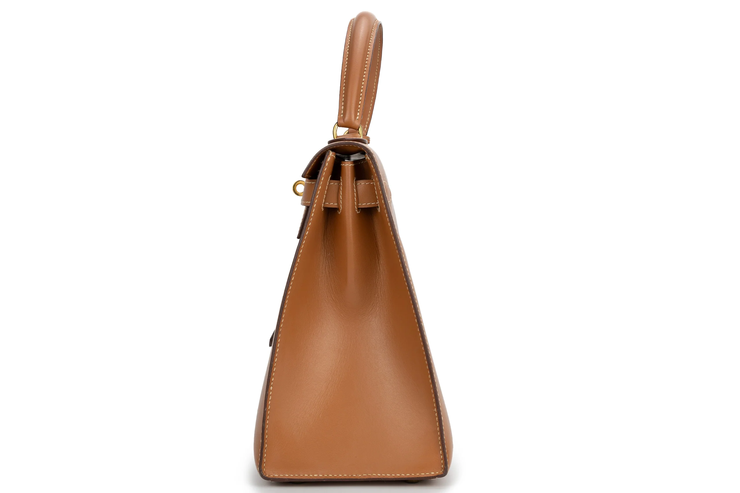 Hermès Kelly 28 Vintage Chamonix Natural GHW - Image 3