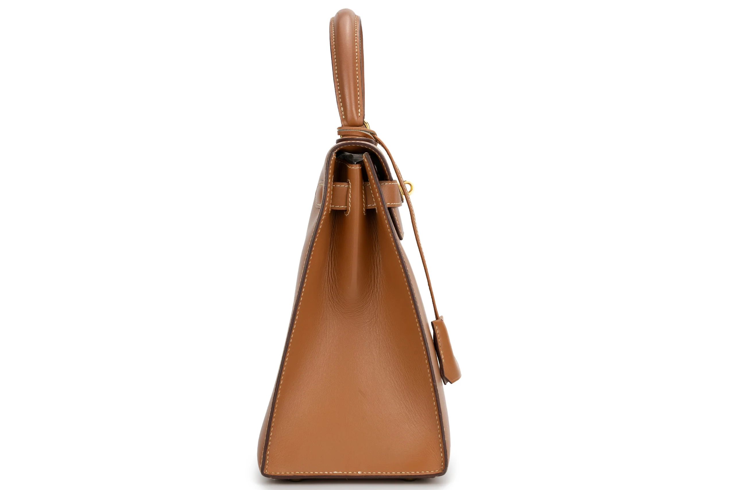 Hermès Kelly 28 Vintage Chamonix Natural GHW - Image 4
