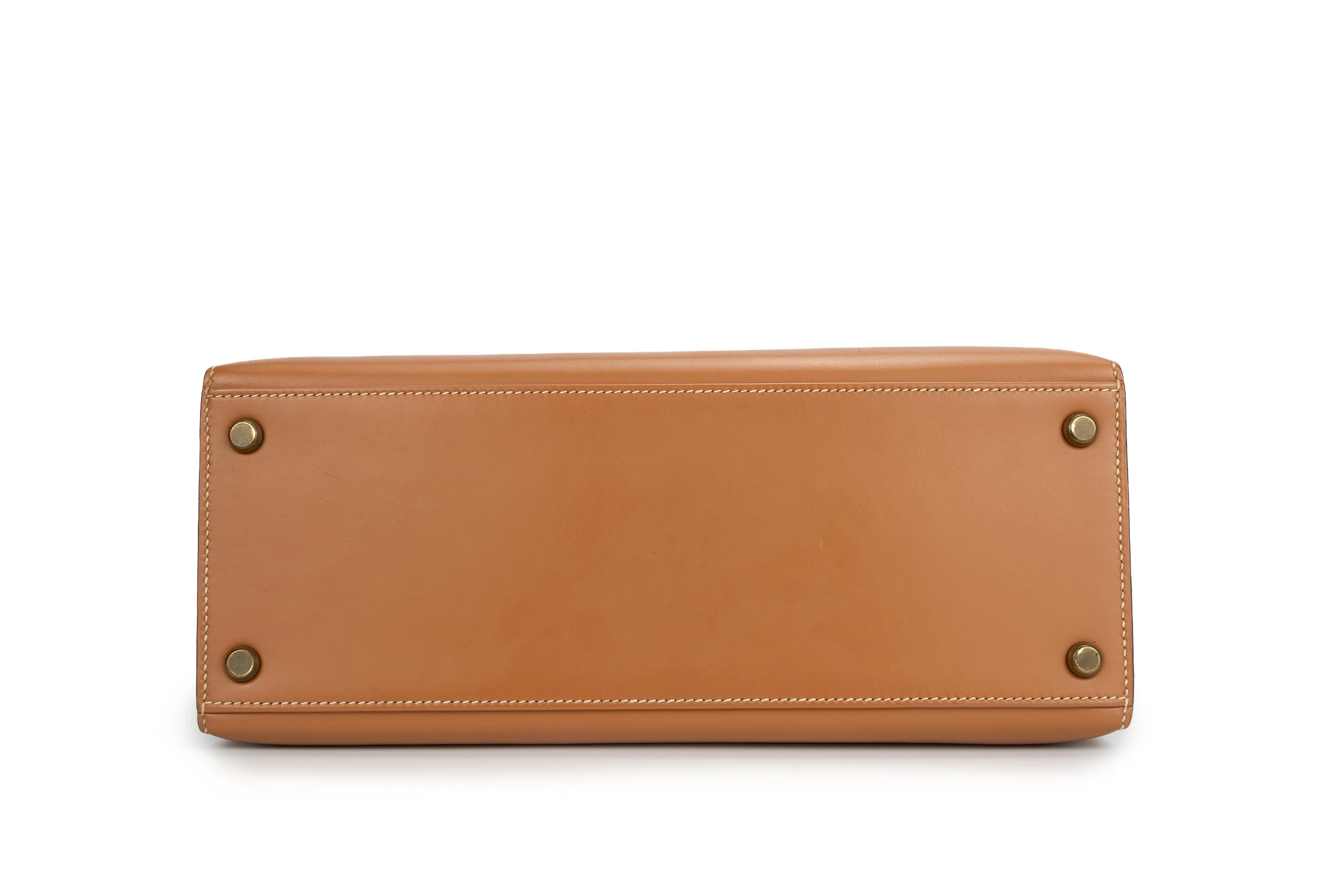 Hermès Kelly 28 Vintage Chamonix Natural GHW - Image 5