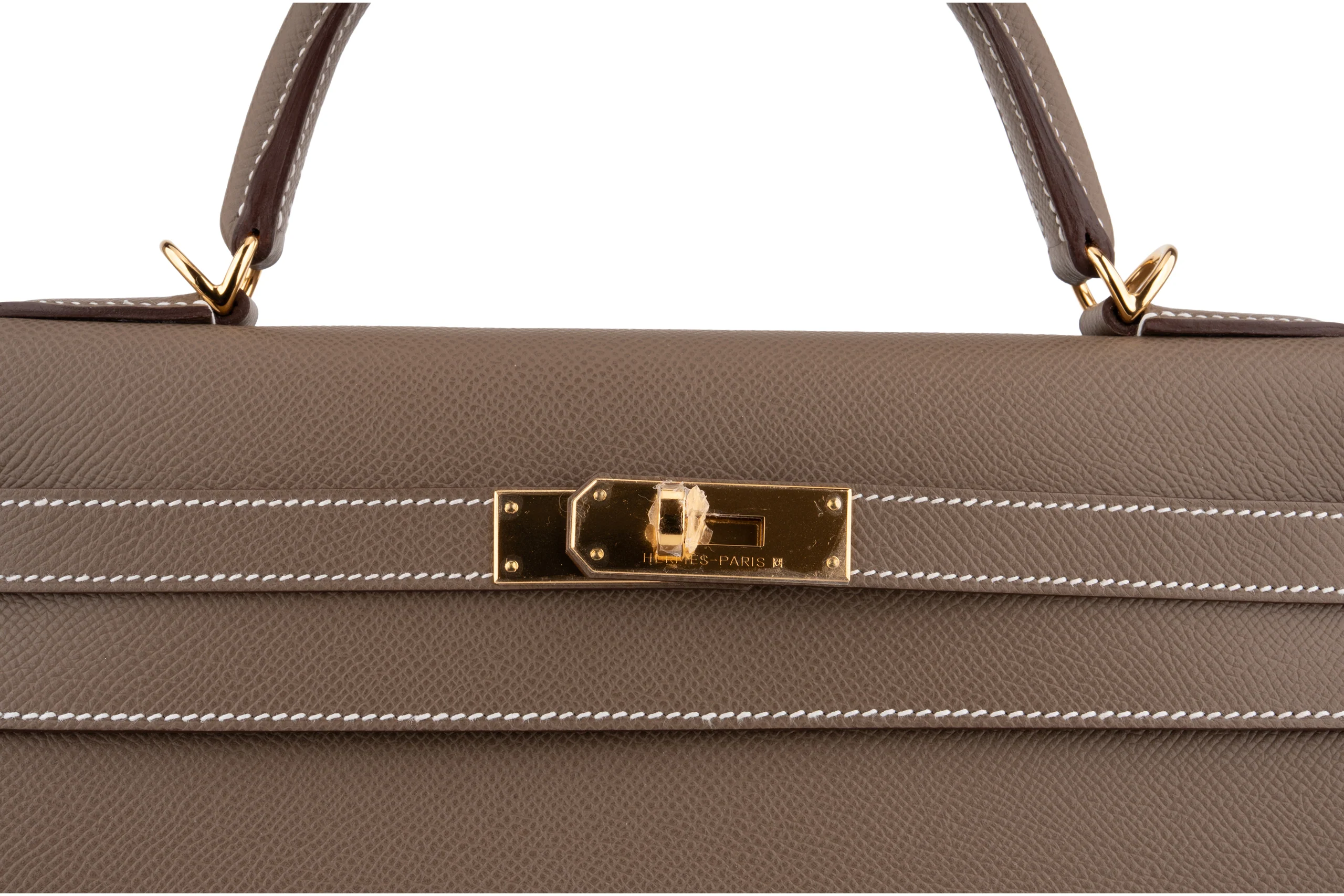 Hermès Kelly 32 Epsom Etoupe GHW - Image 7