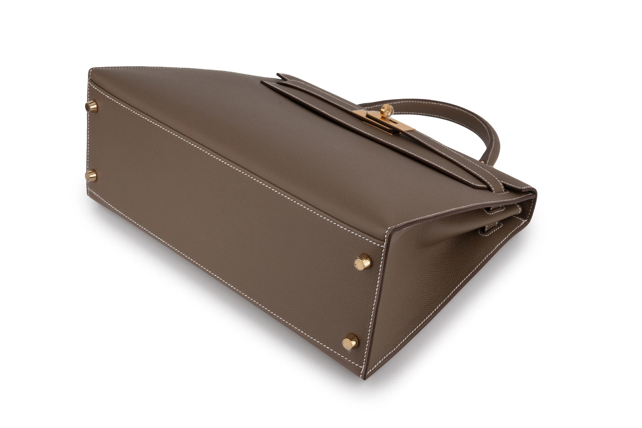 Hermès Kelly 32 Epsom Etoupe GHW - Image 8