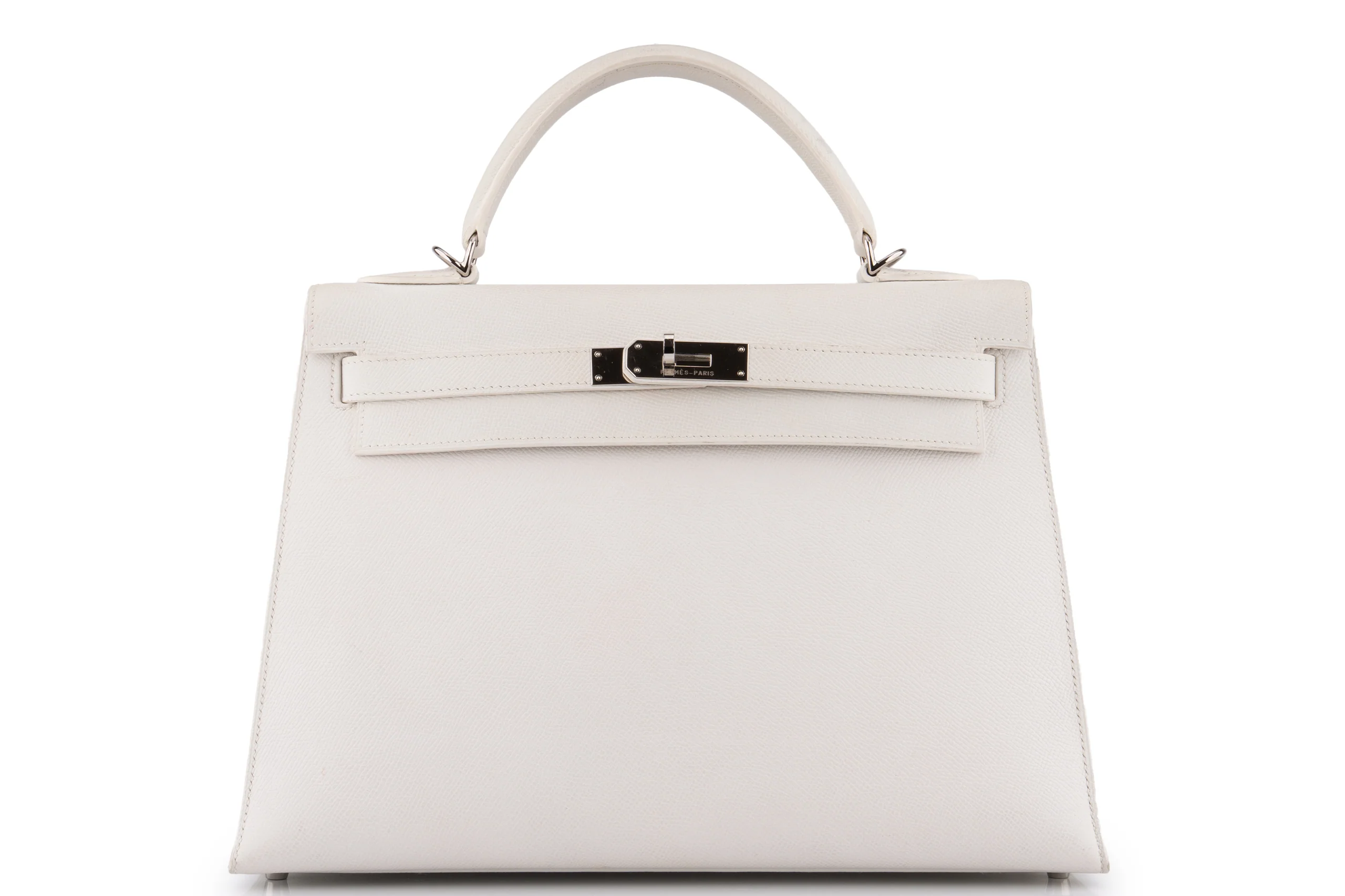 Hermès Kelly 32		Epsom	White	PHW