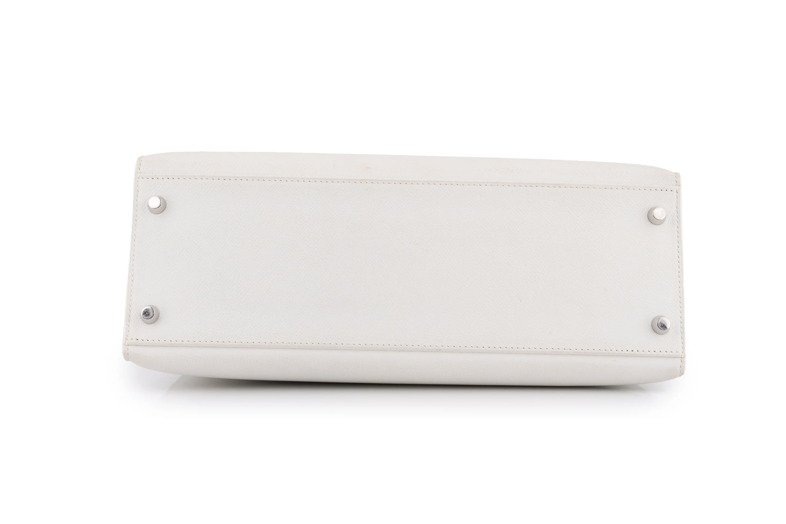 Hermès Kelly 32		Epsom	White	PHW - Image 10
