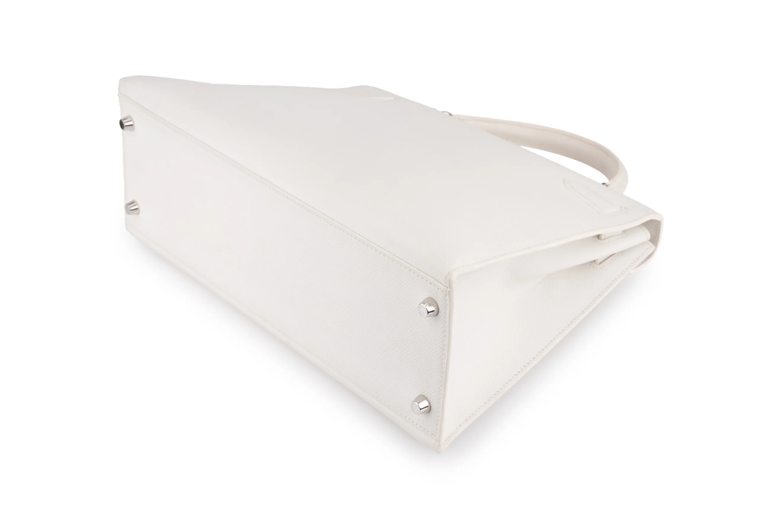 Hermès Kelly 32		Epsom	White	PHW - Image 13