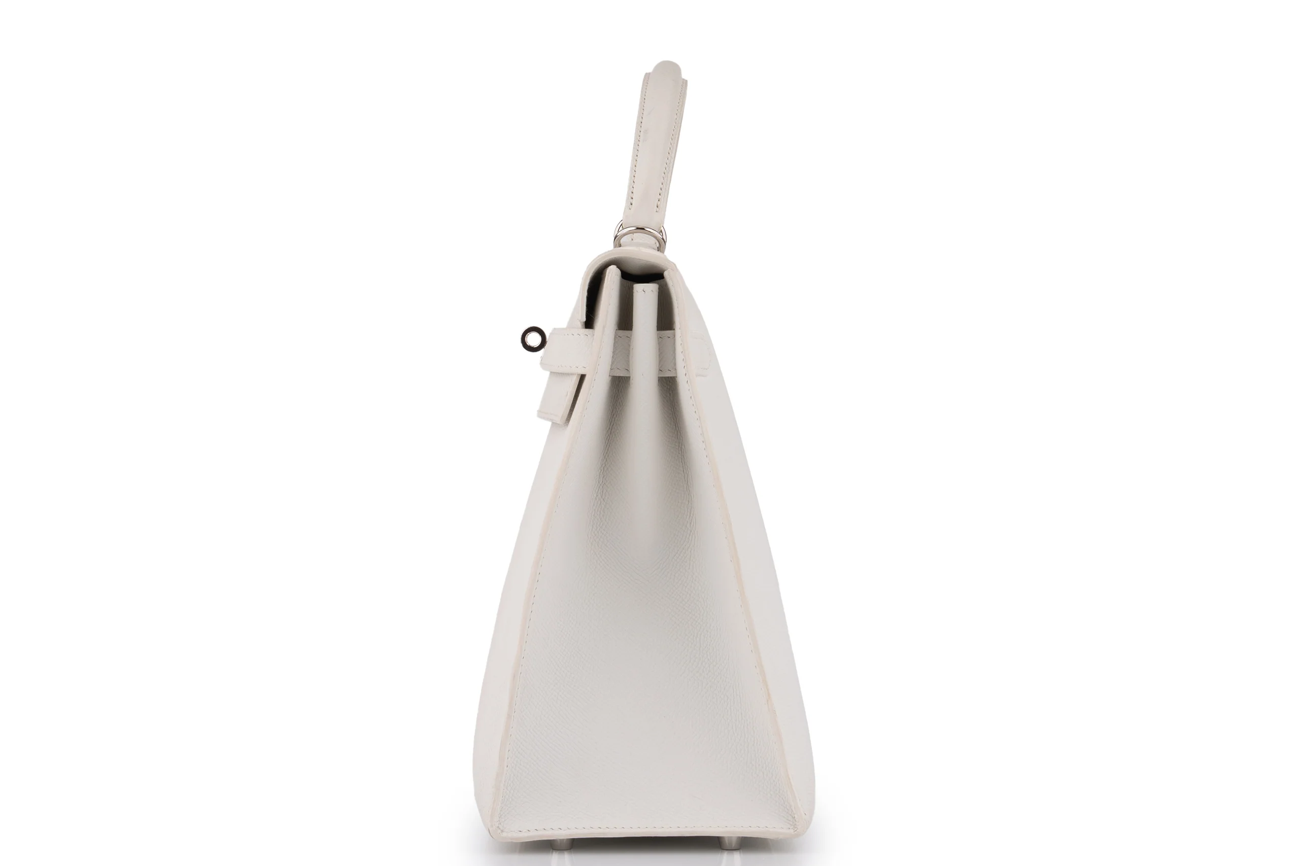 Hermès Kelly 32		Epsom	White	PHW - Image 7