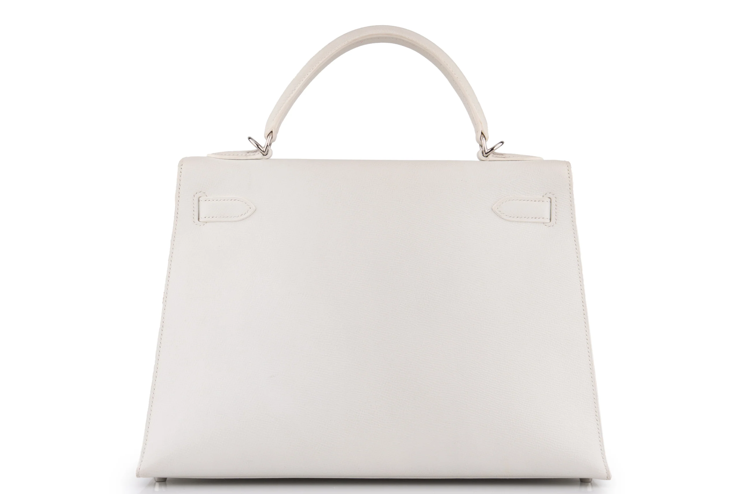 Hermès Kelly 32		Epsom	White	PHW - Image 8