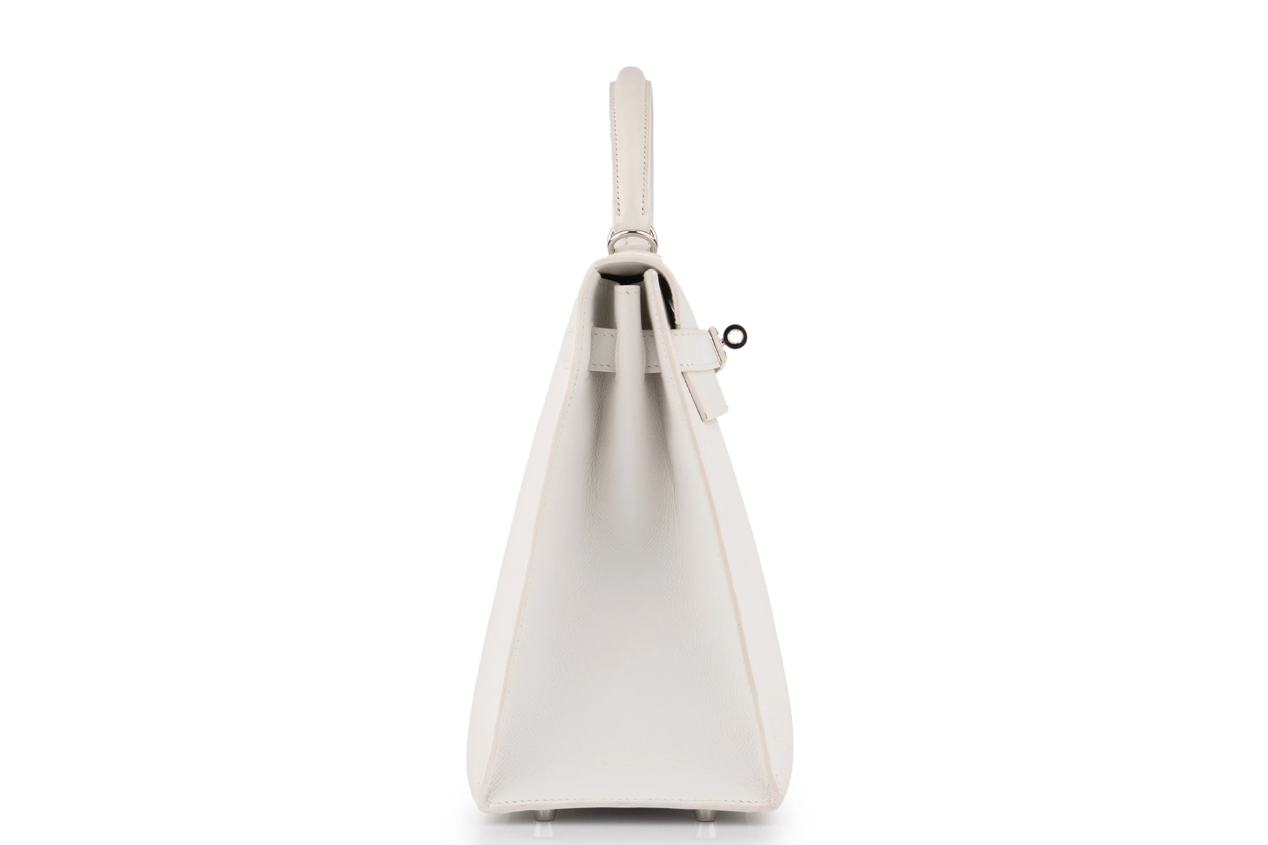 Hermès Kelly 32		Epsom	White	PHW - Image 9