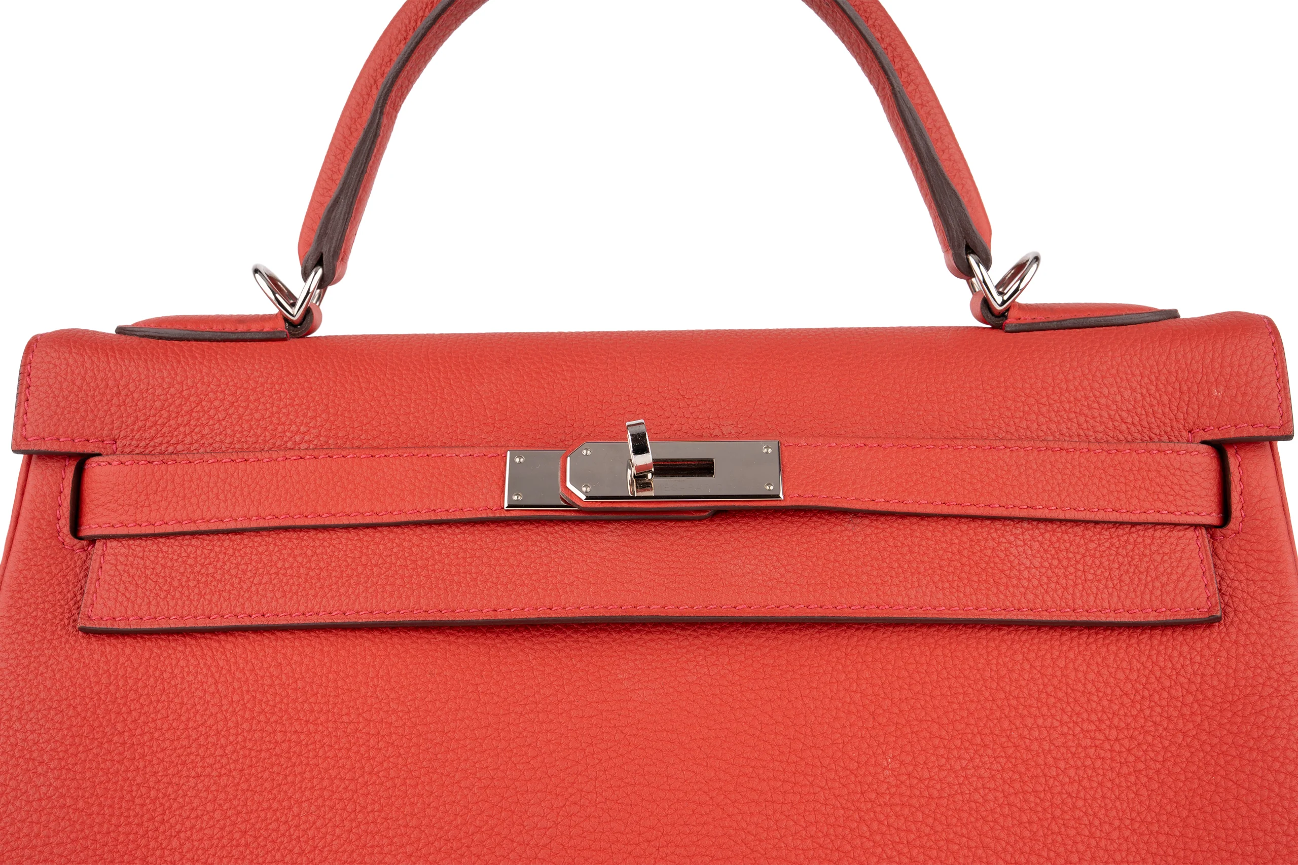 Hermès Kelly 32		Togo	Geranium	PHW - Image 7
