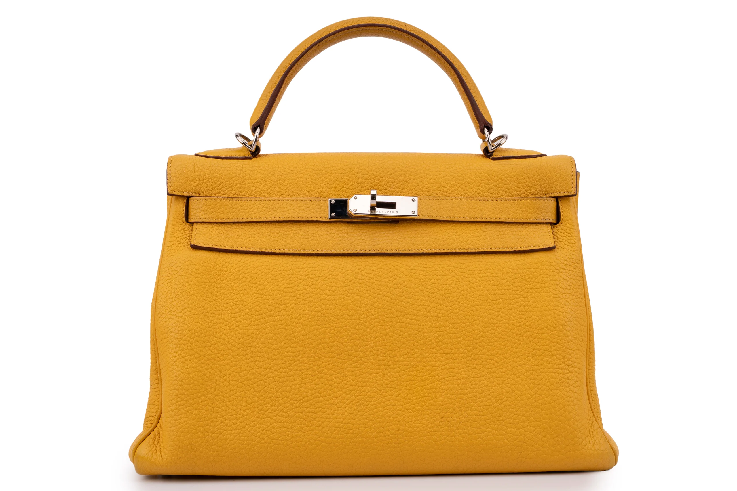 Hermès Kelly 32 Togo	Soleil PHW