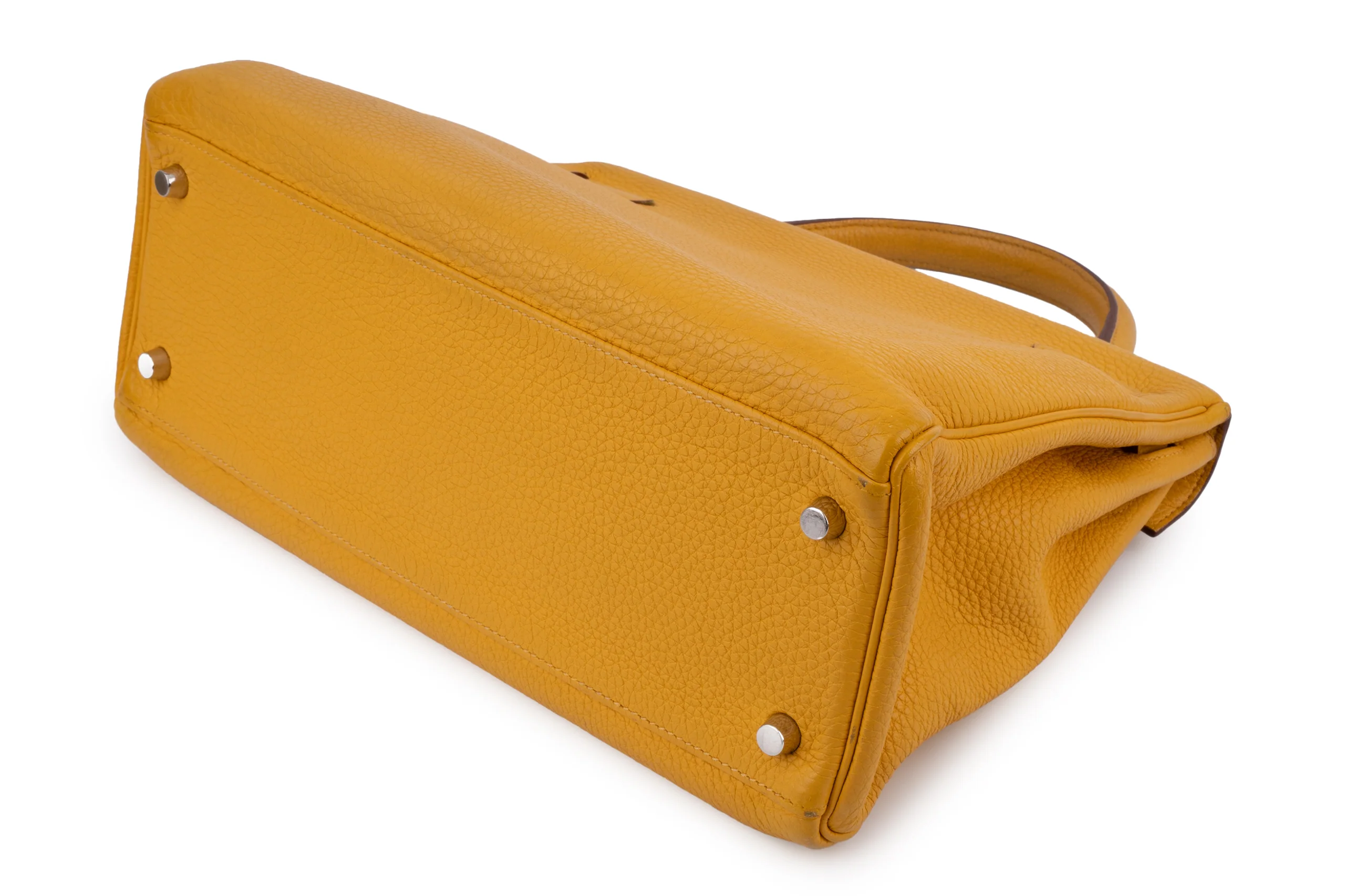 Hermès Kelly 32 Togo	Soleil PHW - Image 12