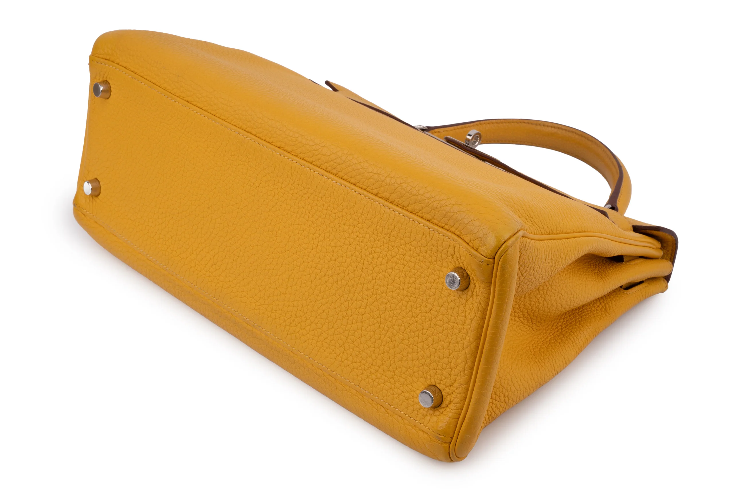 Hermès Kelly 32 Togo	Soleil PHW - Image 13