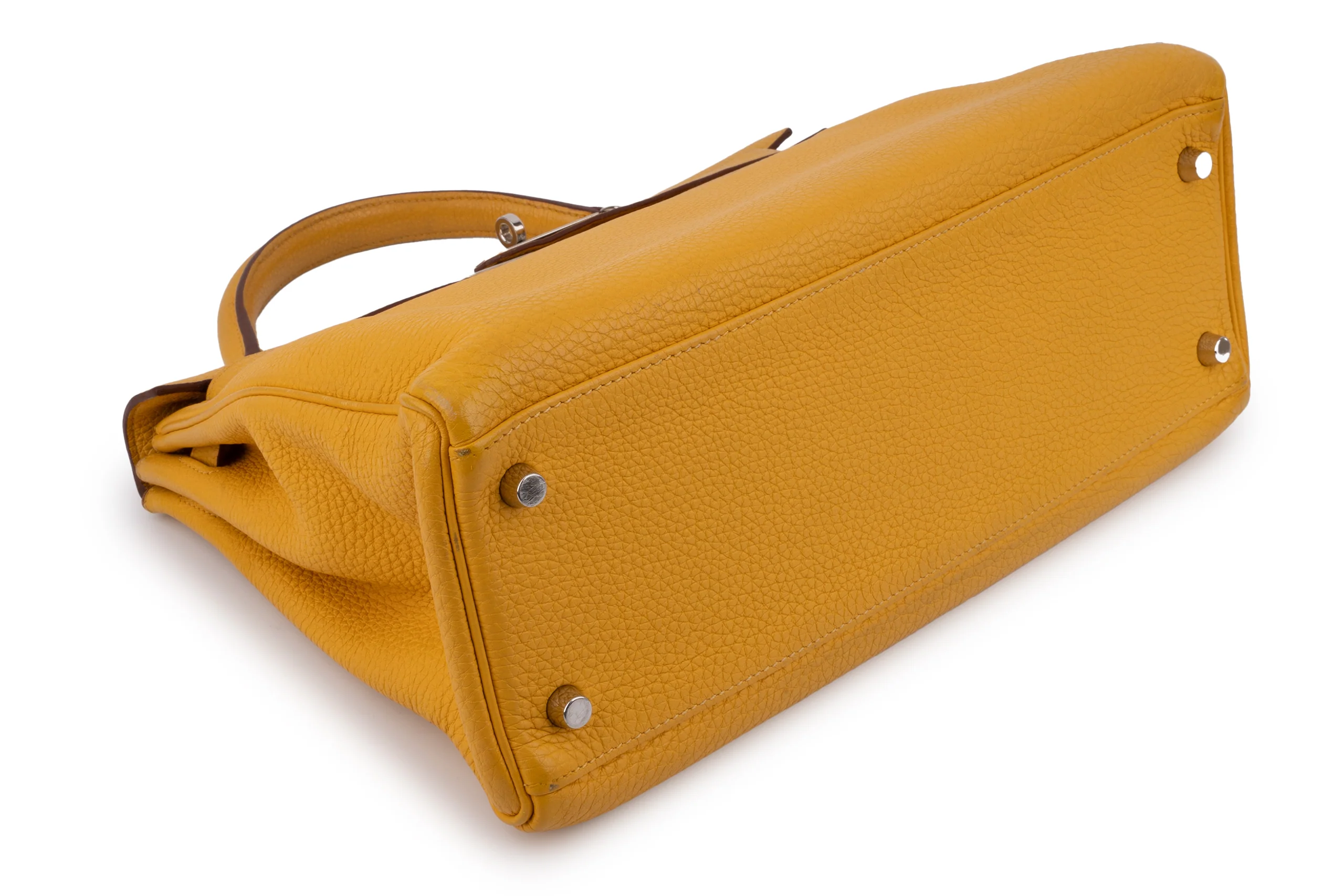 Hermès Kelly 32 Togo	Soleil PHW - Image 14