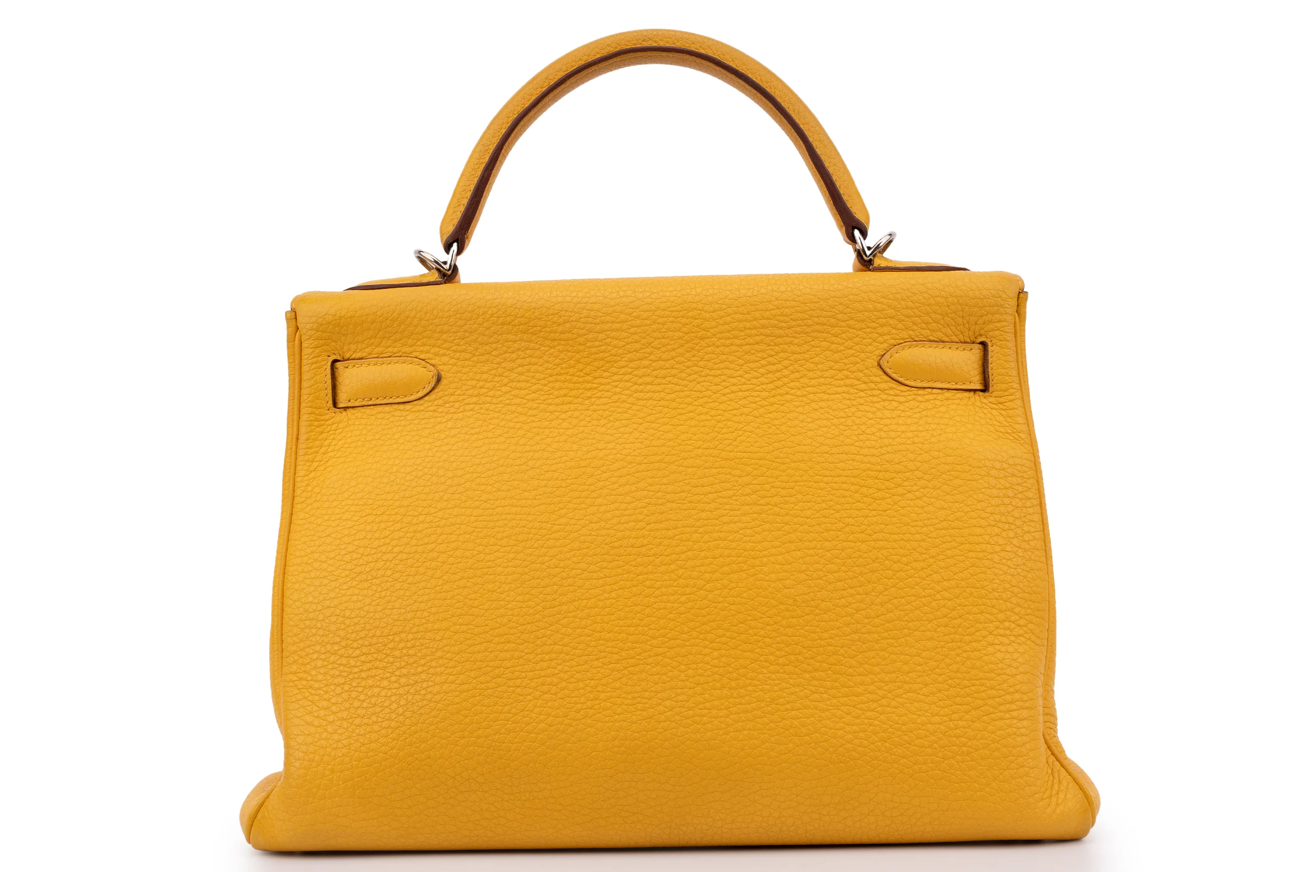 Hermès Kelly 32 Togo	Soleil PHW - Image 4