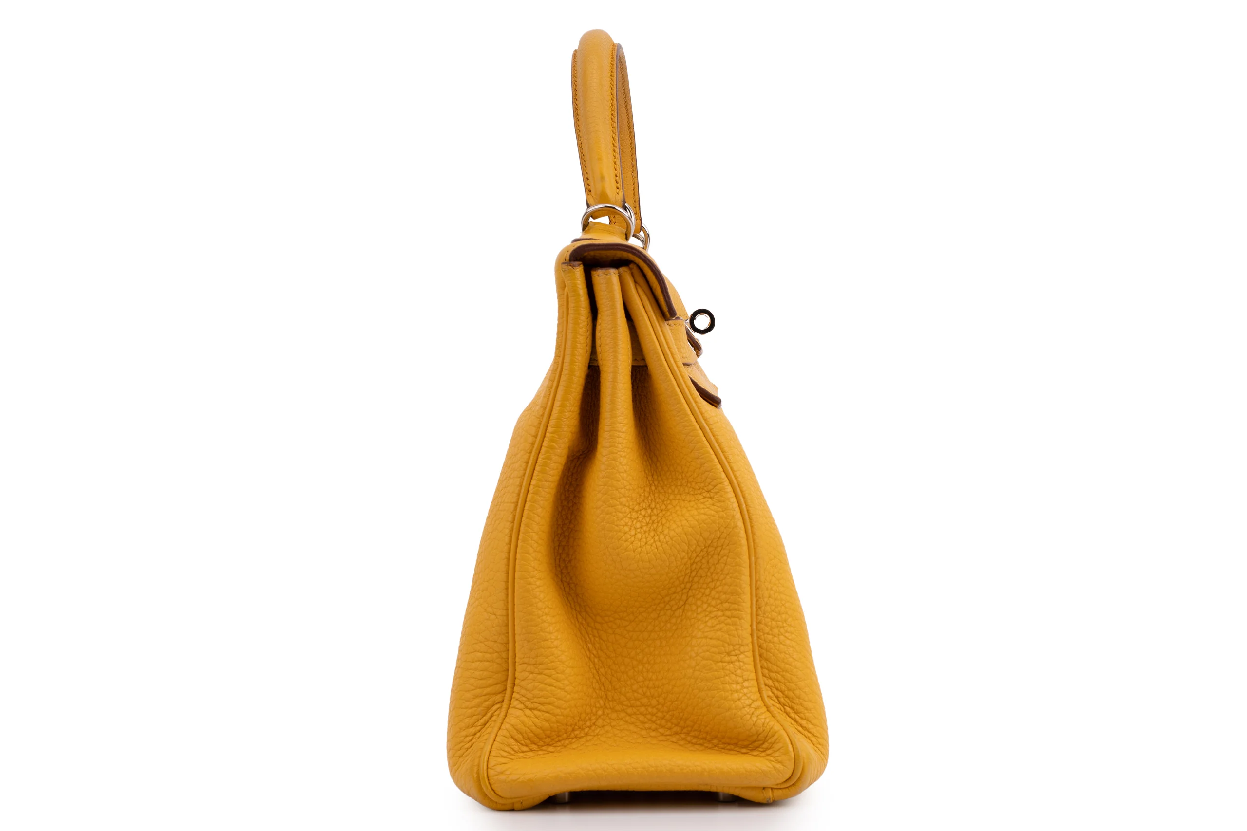 Hermès Kelly 32 Togo	Soleil PHW - Image 5
