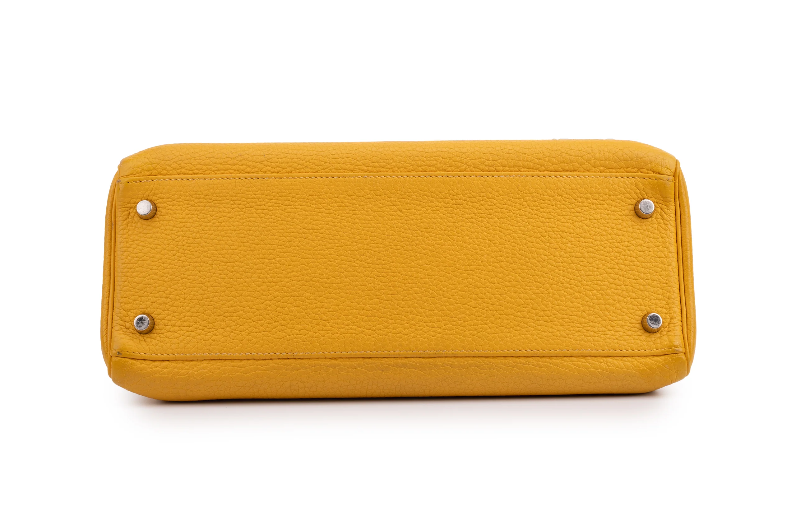 Hermès Kelly 32 Togo	Soleil PHW - Image 6
