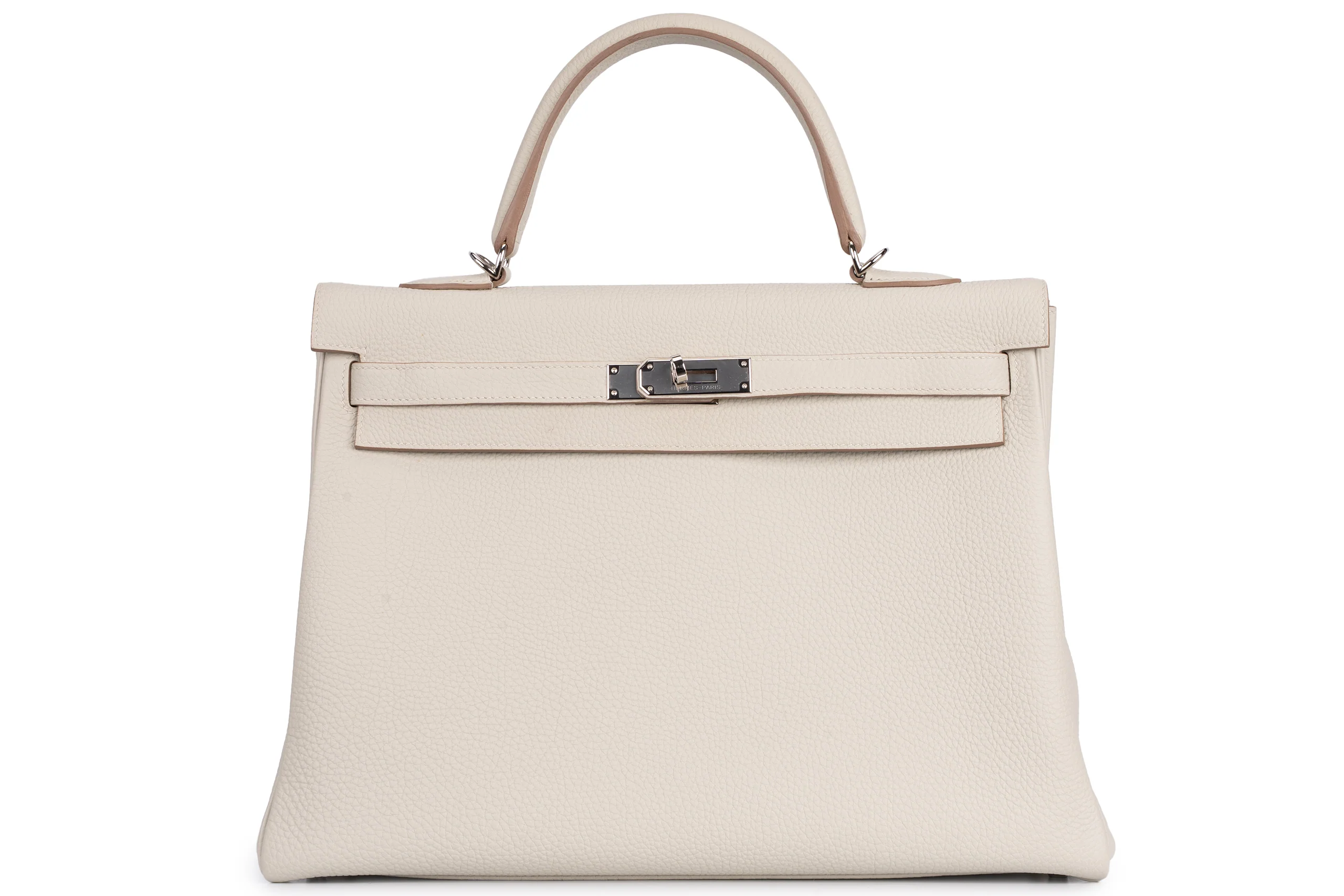 Hermès  Kelly 35		Togo	Gris Perle	PHW