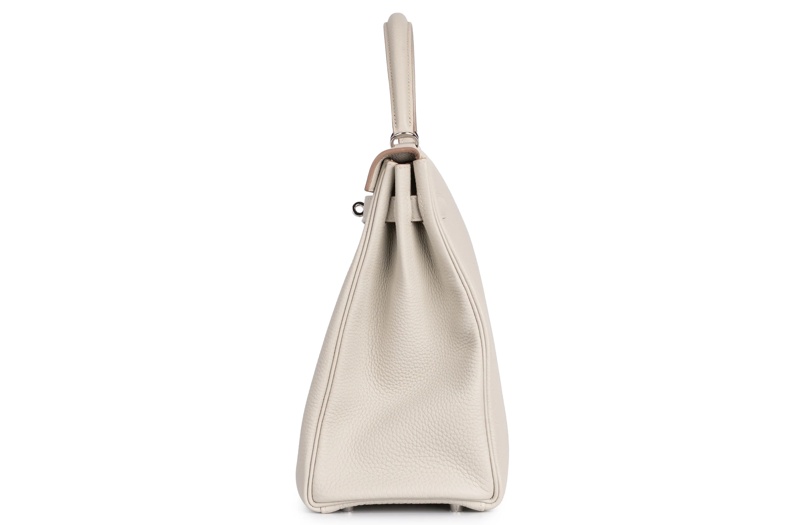 Hermès  Kelly 35		Togo	Gris Perle	PHW - Image 3