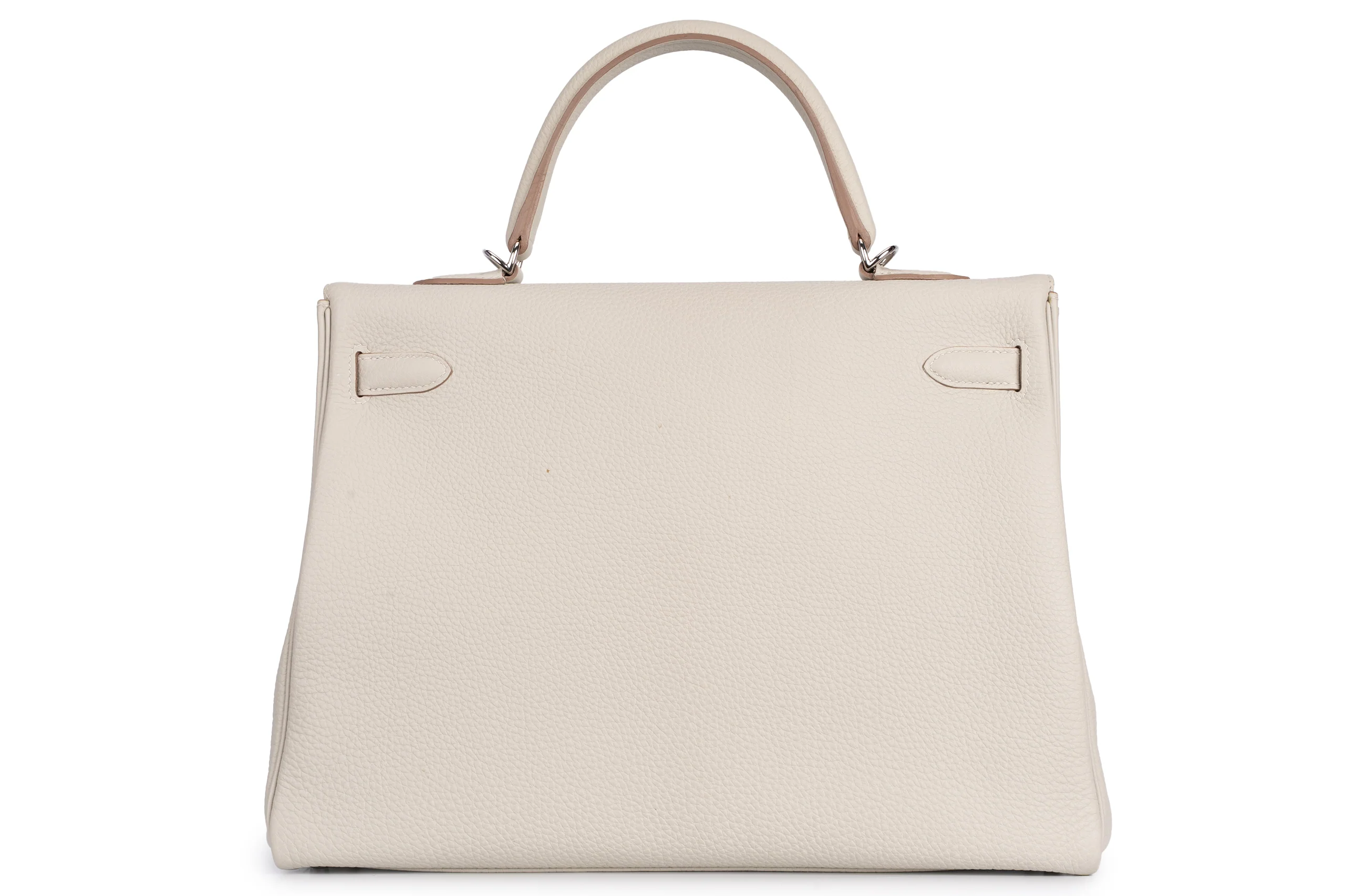 Hermès  Kelly 35		Togo	Gris Perle	PHW - Image 4
