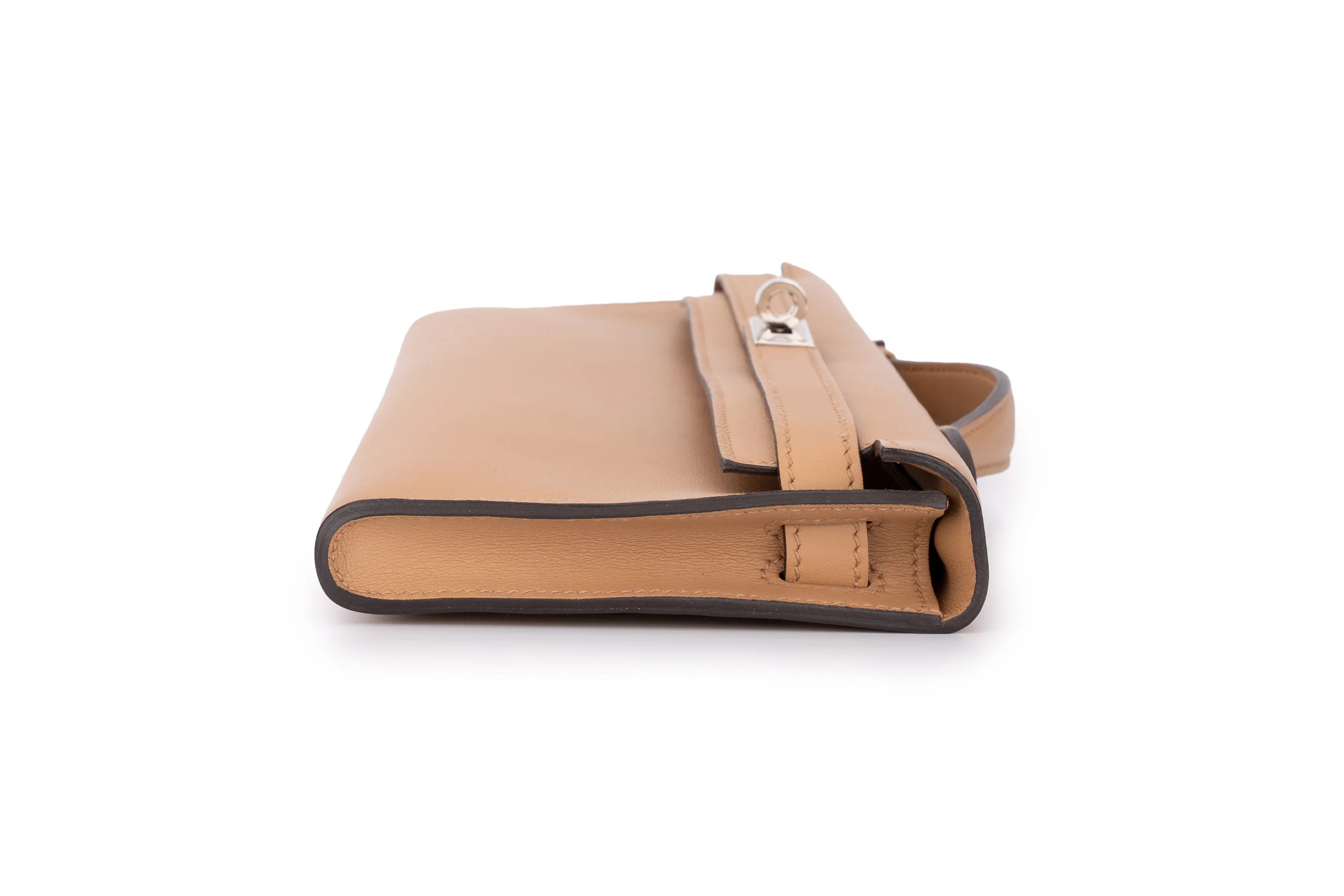 Hermès Kelly Cut Swift Biscuit PHW - Image 3