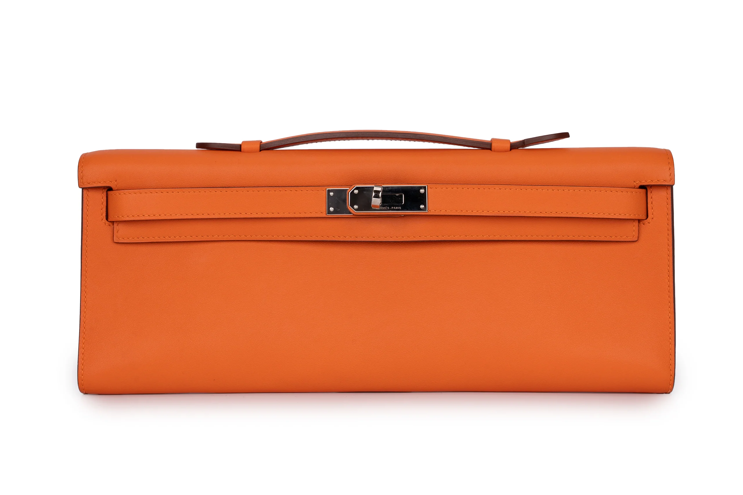Hermès	Kelly Cut		Swift	Orange	PHW