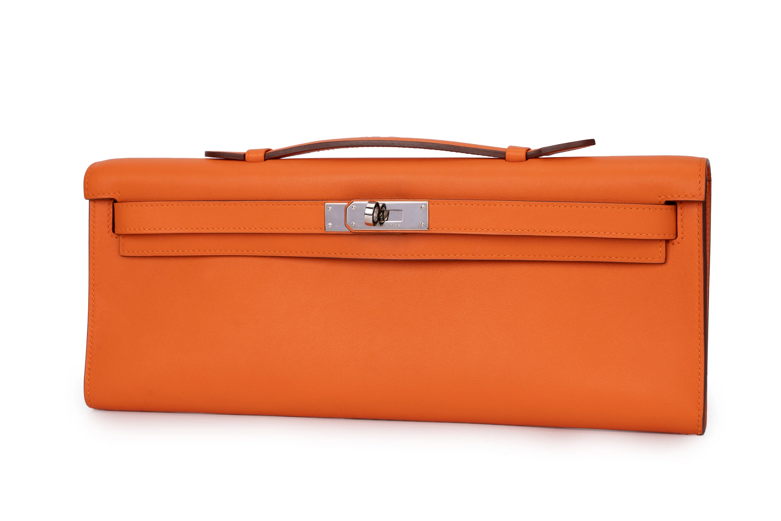 Hermès	Kelly Cut		Swift	Orange	PHW - Image 2