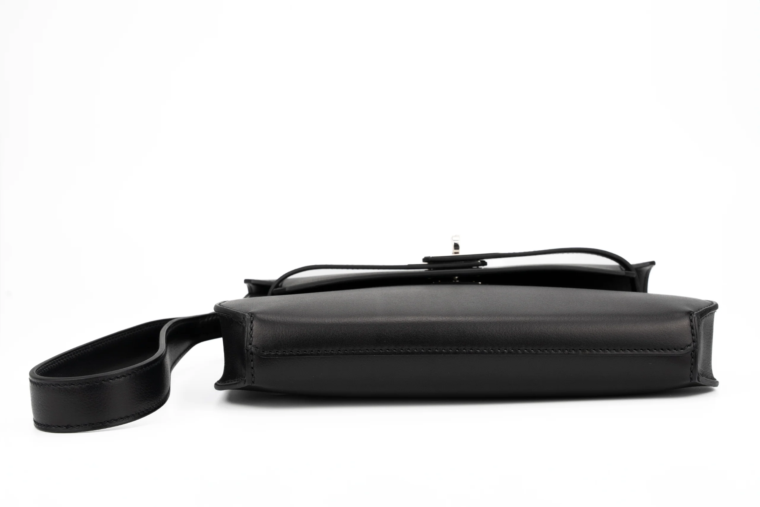 Hermès Kelly Depeches 25 Evercolor Black PHW - Image 7