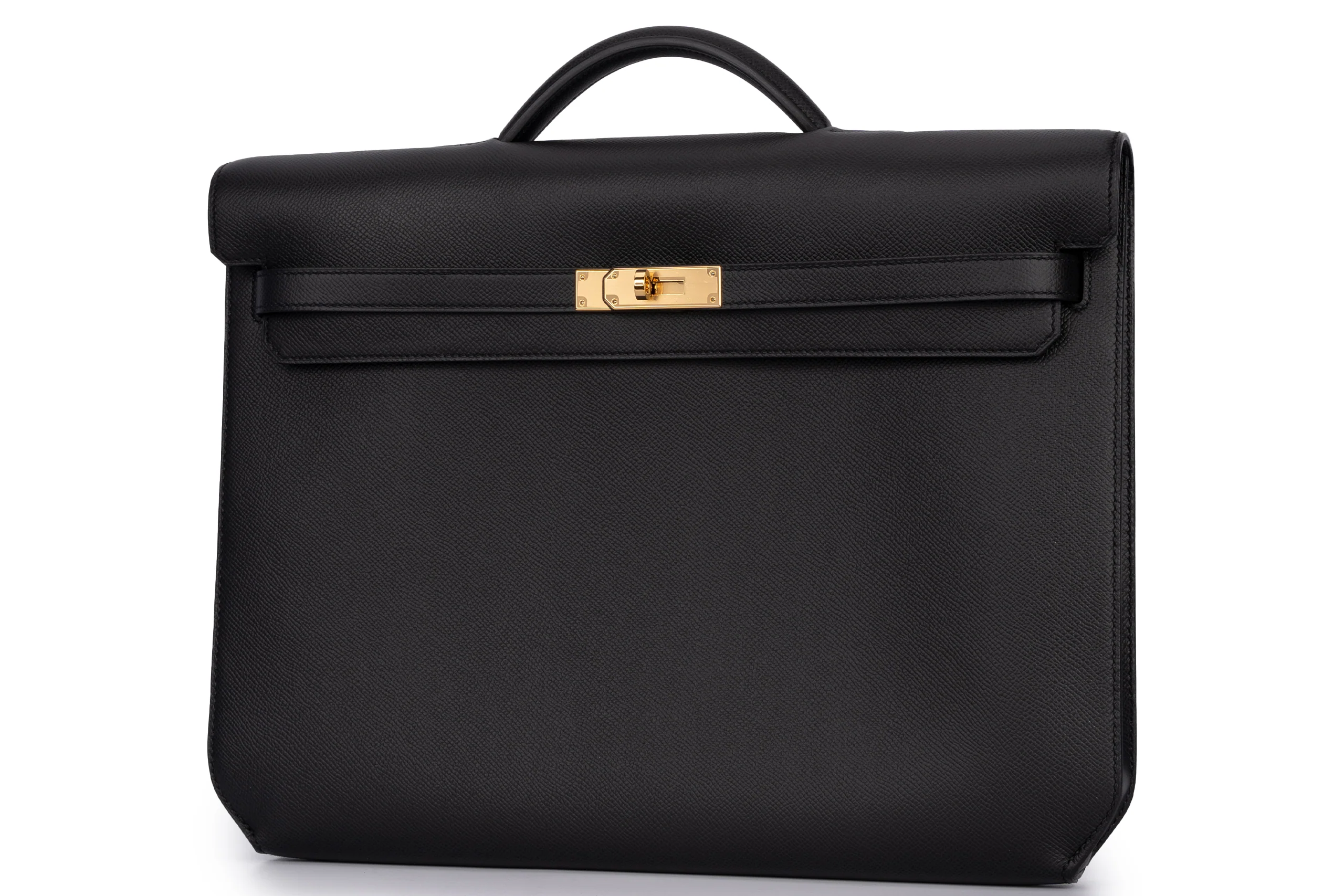 Hermès  Kelly Depeches 36 Briefcase		Epsom	Noir	GHW - Image 2