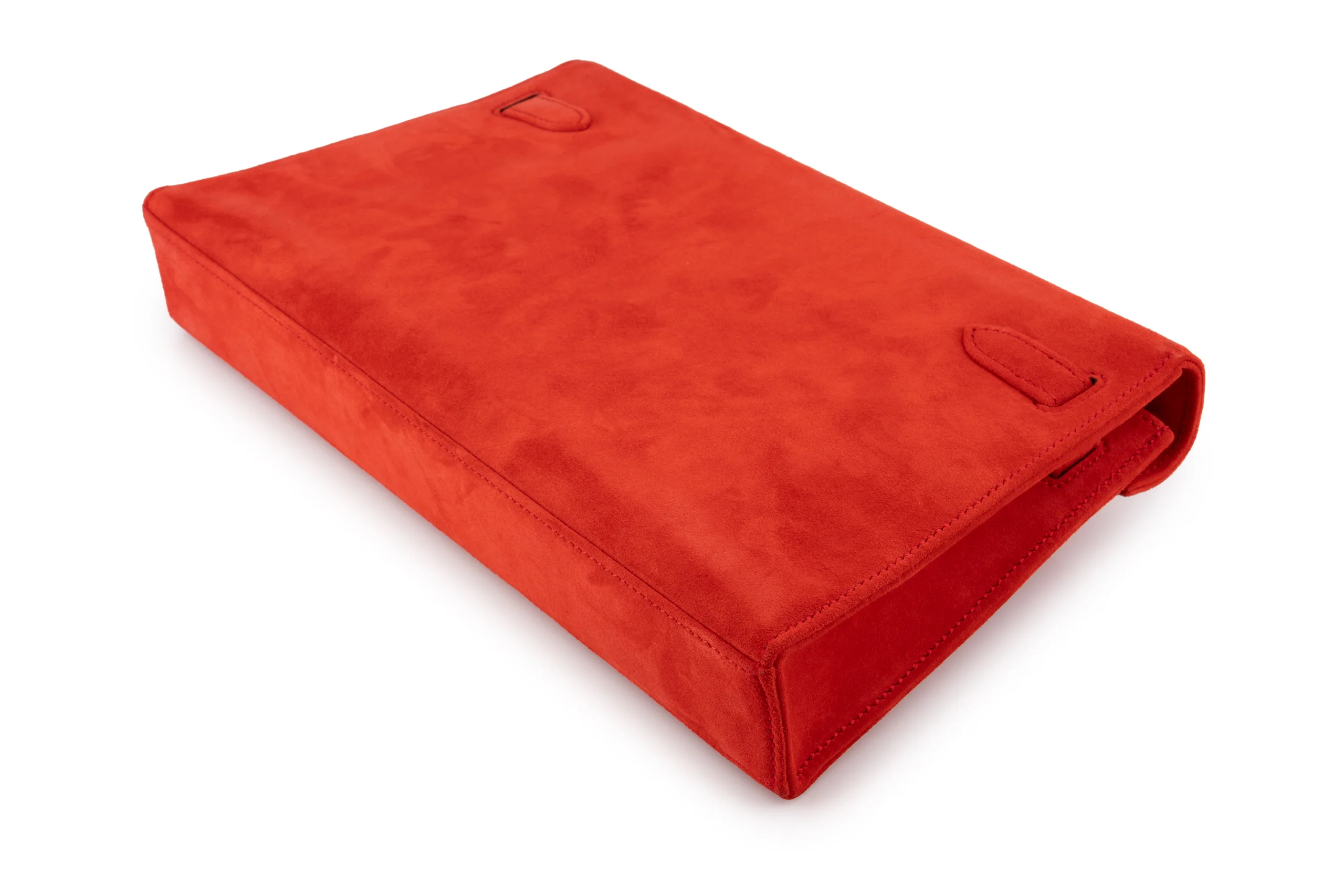 Hermès Kelly Elan		Doblis Suede 	Capucine 	GHW - Image 10
