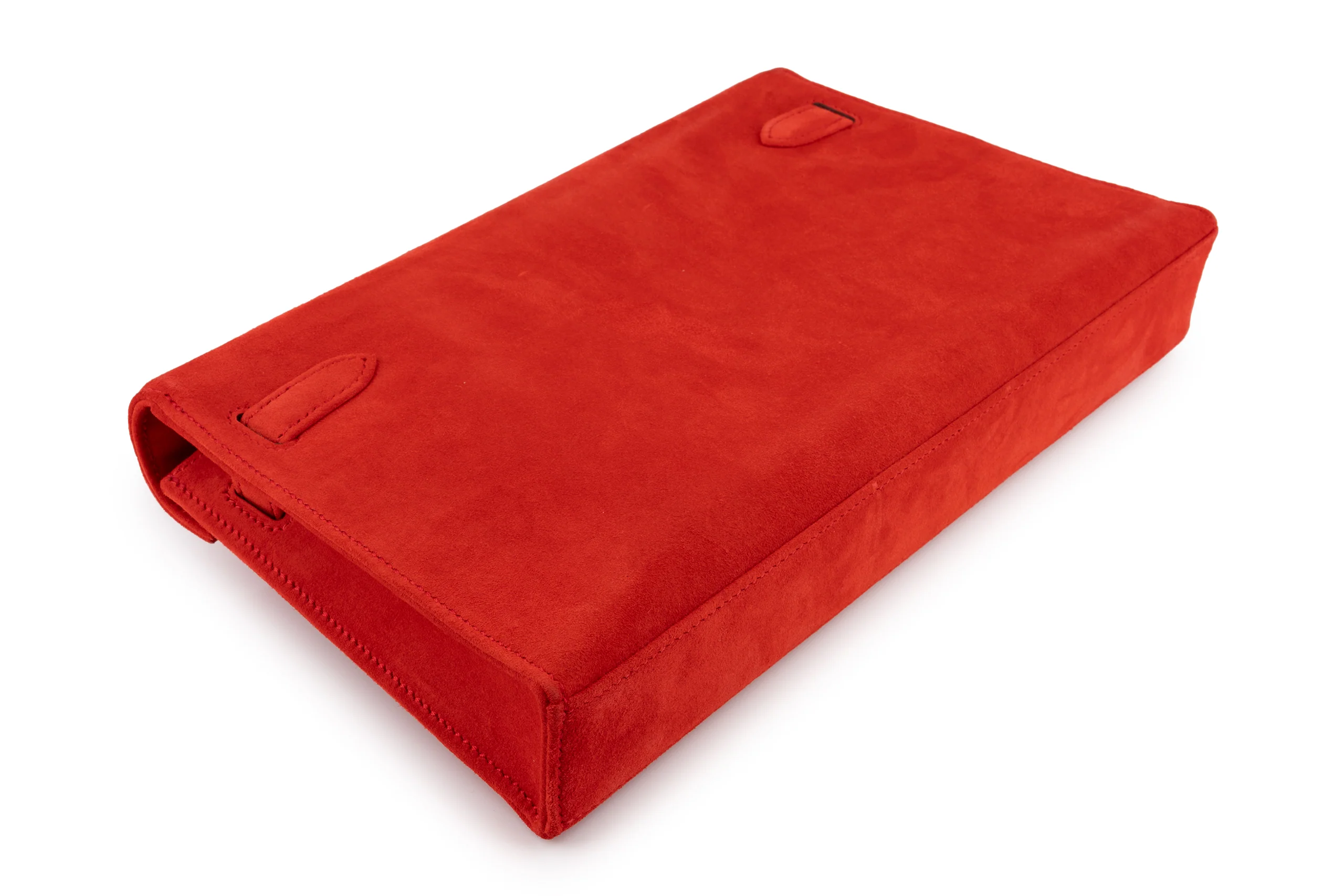Hermès Kelly Elan		Doblis Suede 	Capucine 	GHW - Image 11