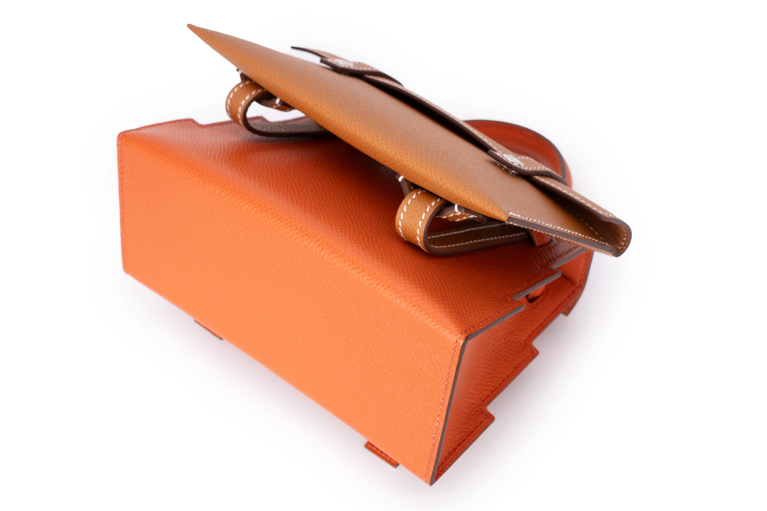 Hermès Kelly Picto Doll Epsom Terre Beteau/Gold PHW - Image 12