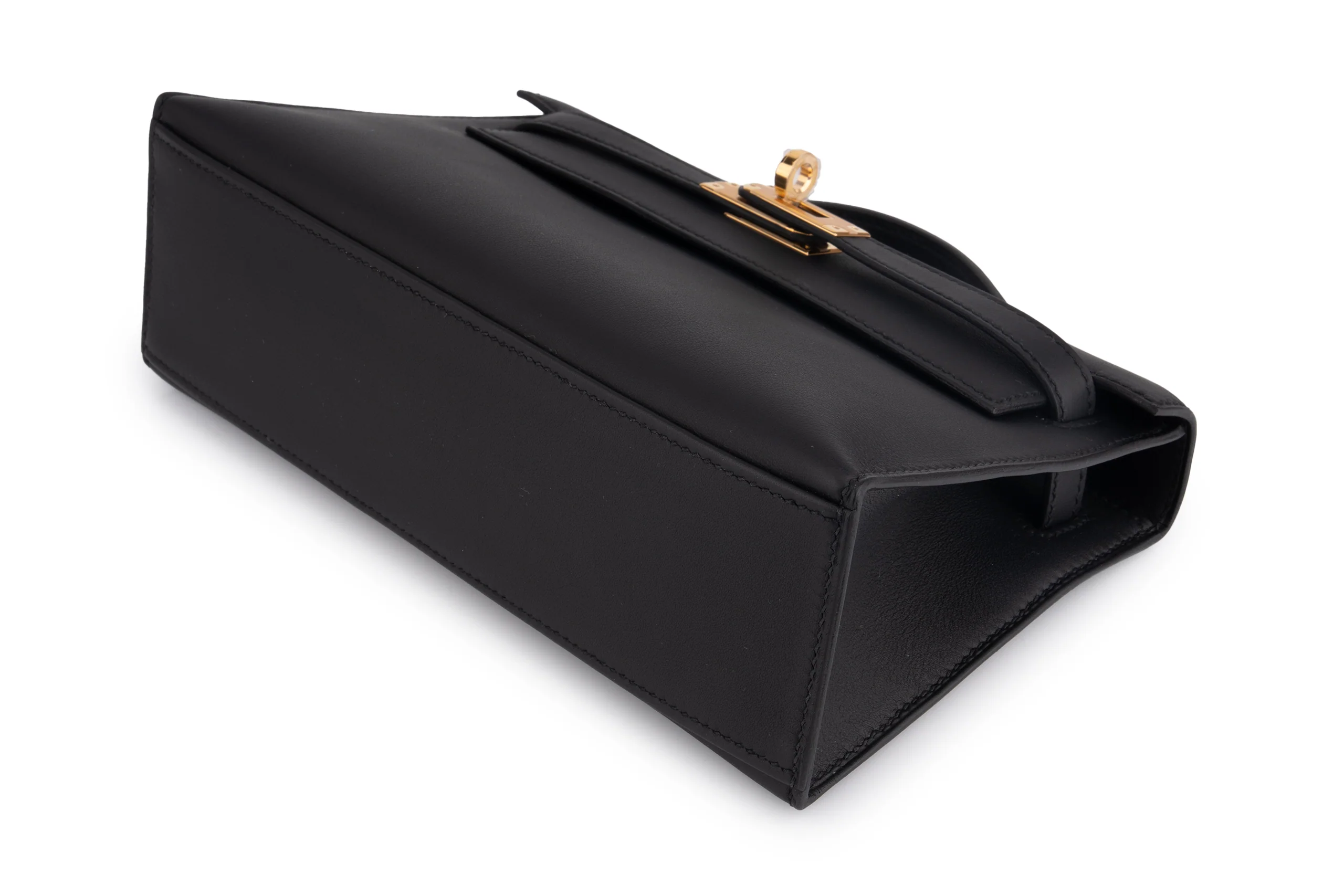 Hermès Kelly Pochette		Swift	Noir	GHW - Image 8