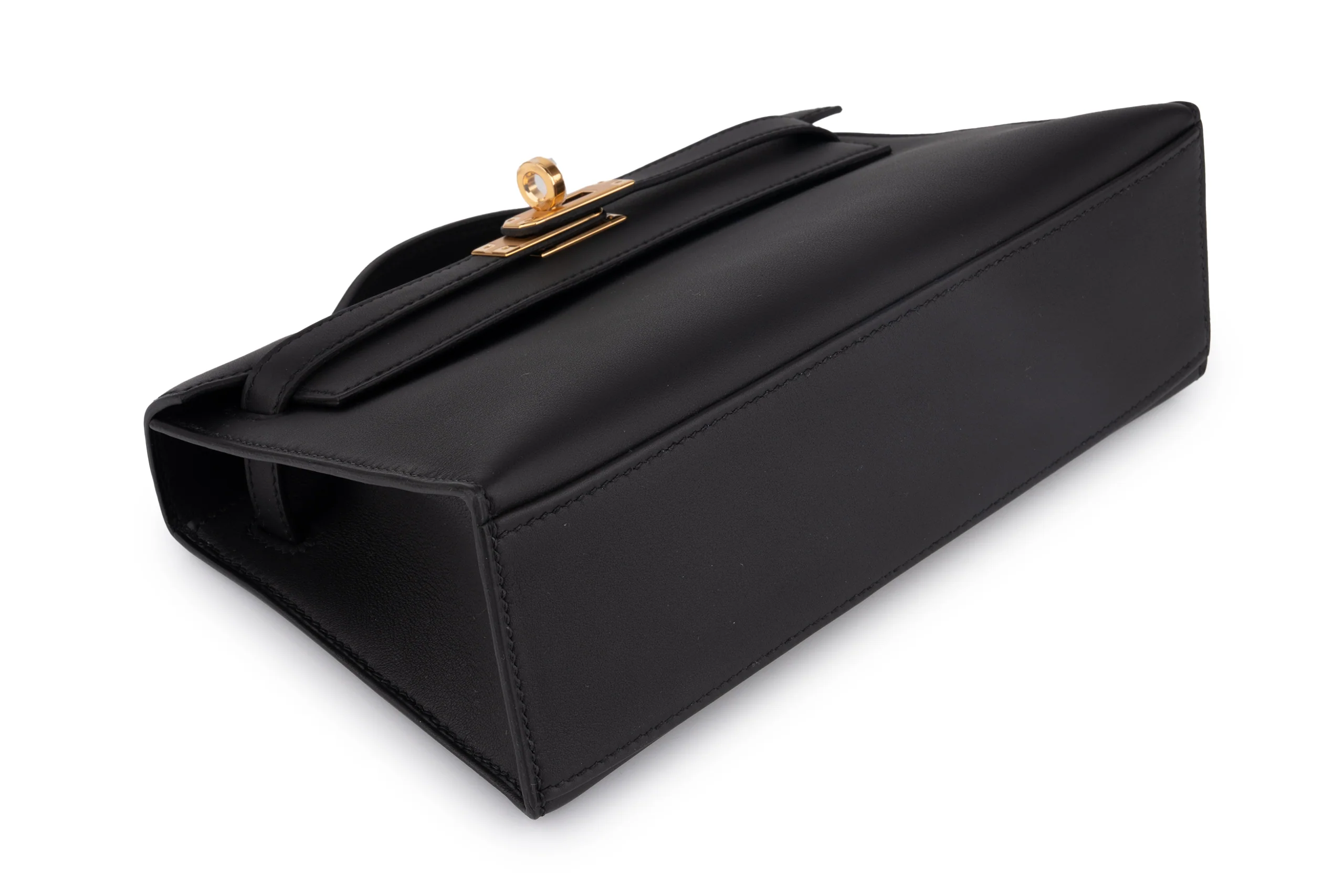 Hermès Kelly Pochette		Swift	Noir	GHW - Image 9