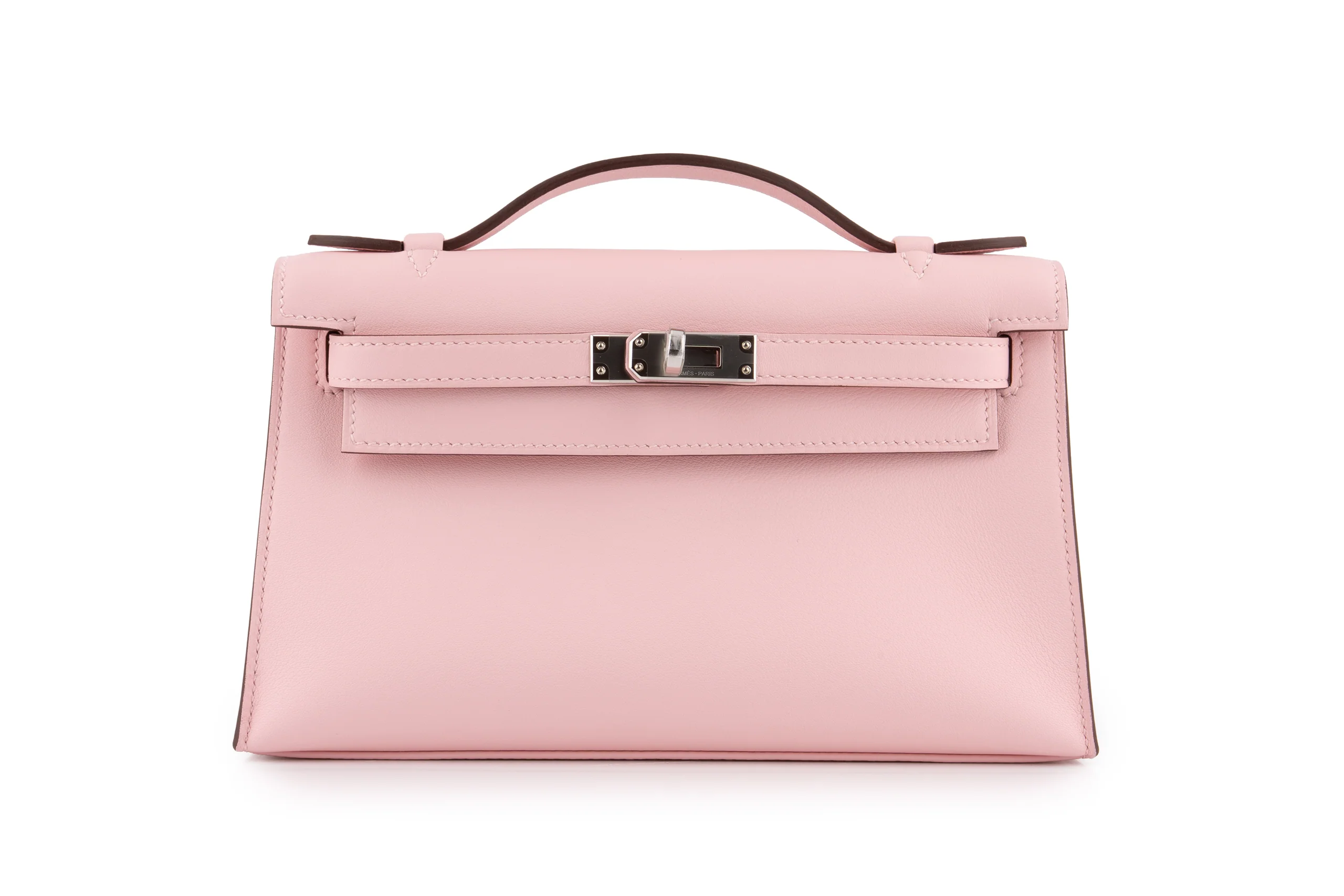 Hermès Kelly Pochette 		Swift	Rose Sakura PHW