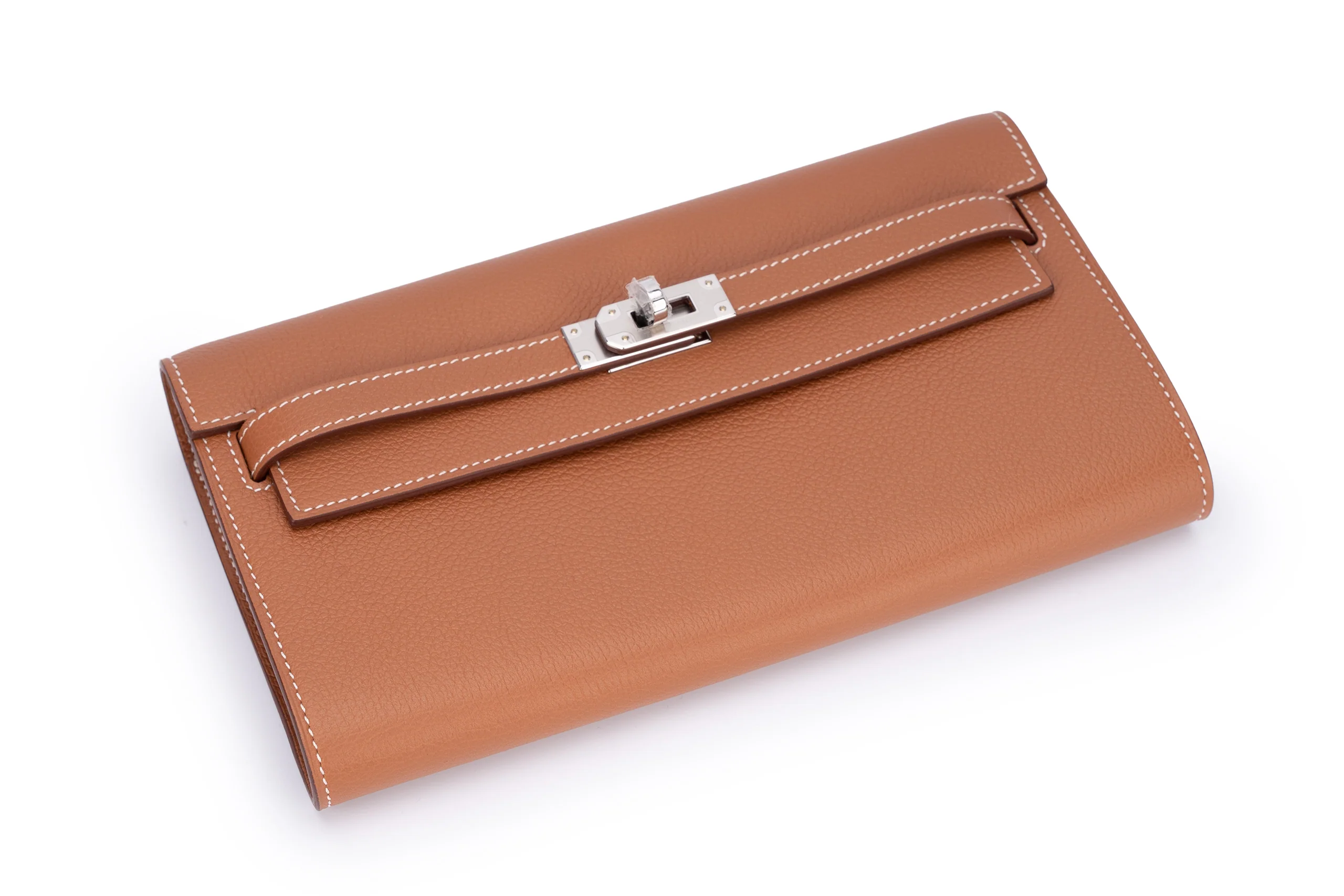 Hermès Kelly To-go Evercolor Gold PHW - Image 11